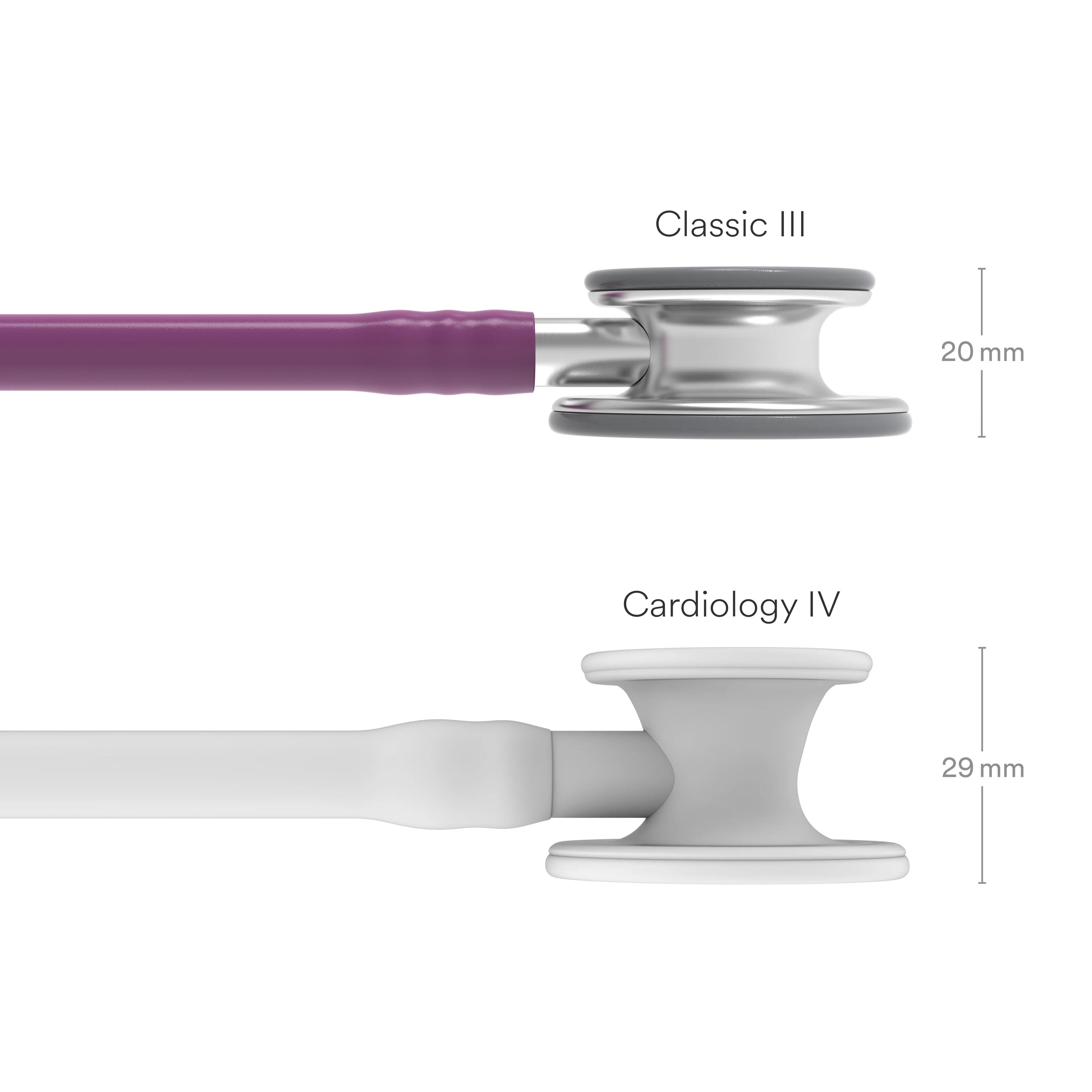 Littmann Classic III Monitoring Stethoscope: Plum 5831 - Over Engraved - Image 11