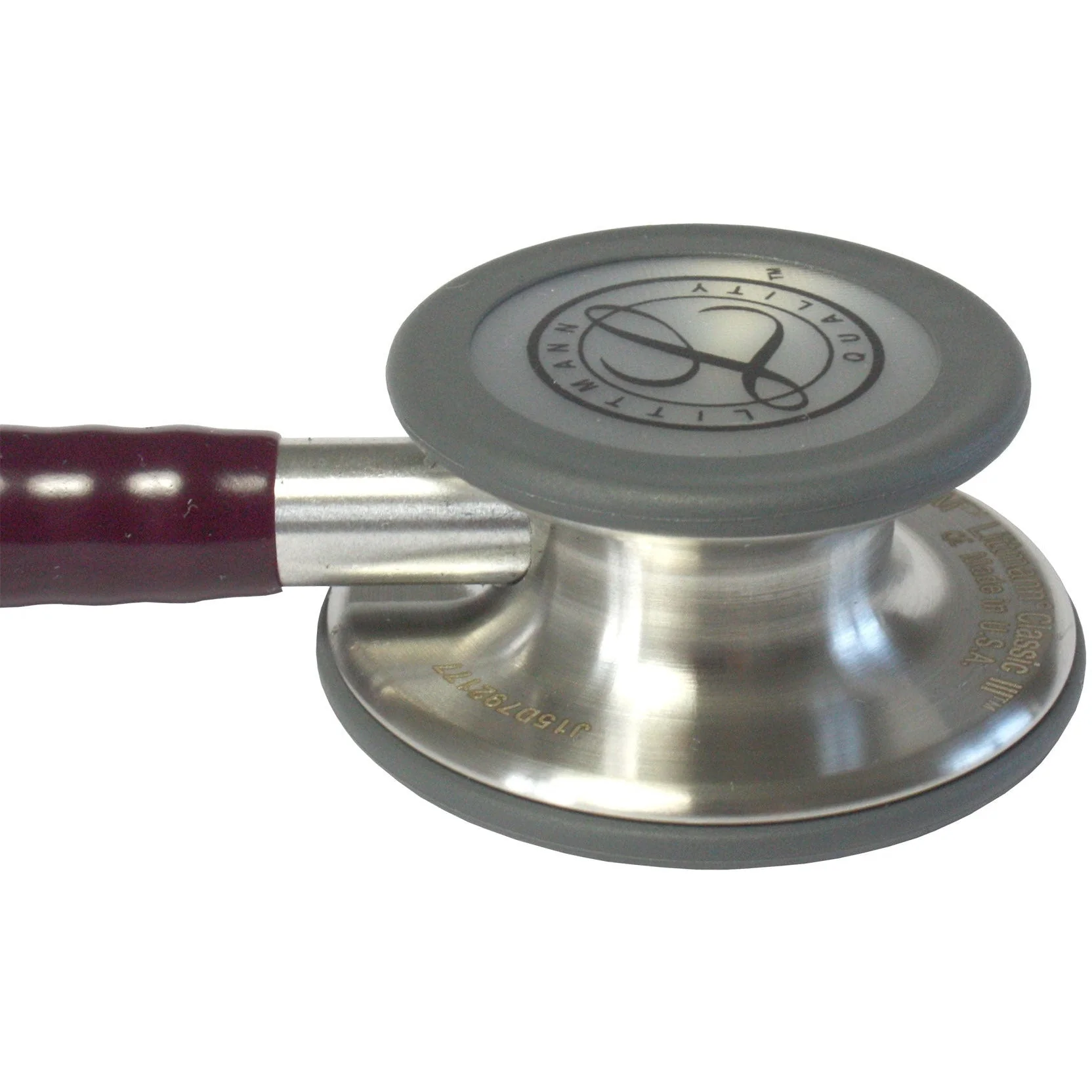 Littmann Classic III Monitoring Stethoscope: Plum 5831 - Over Engraved - Image 7