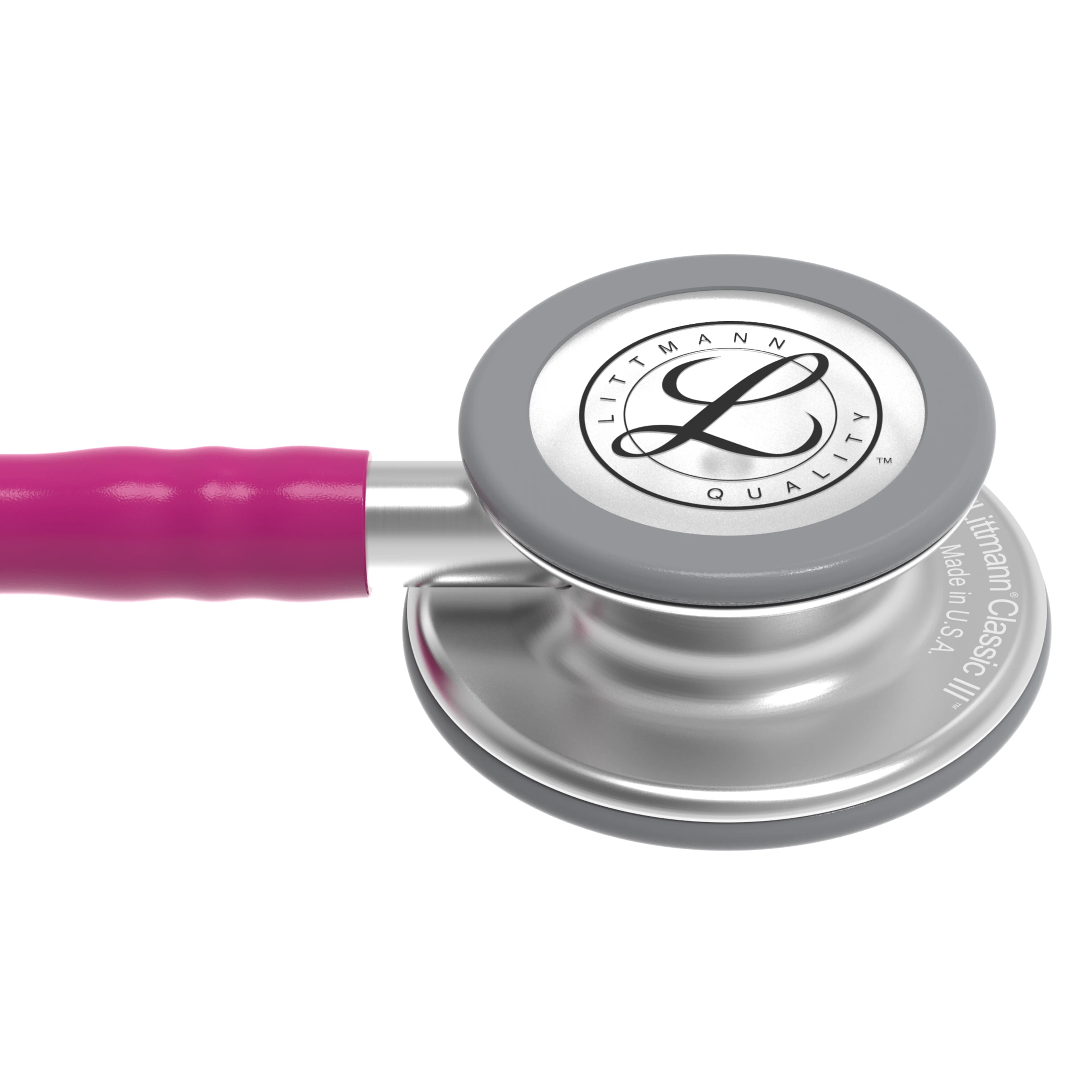 Littmann Classic III Monitoring Stethoscope: Raspberry 5648 - Over Engraved - Image 9