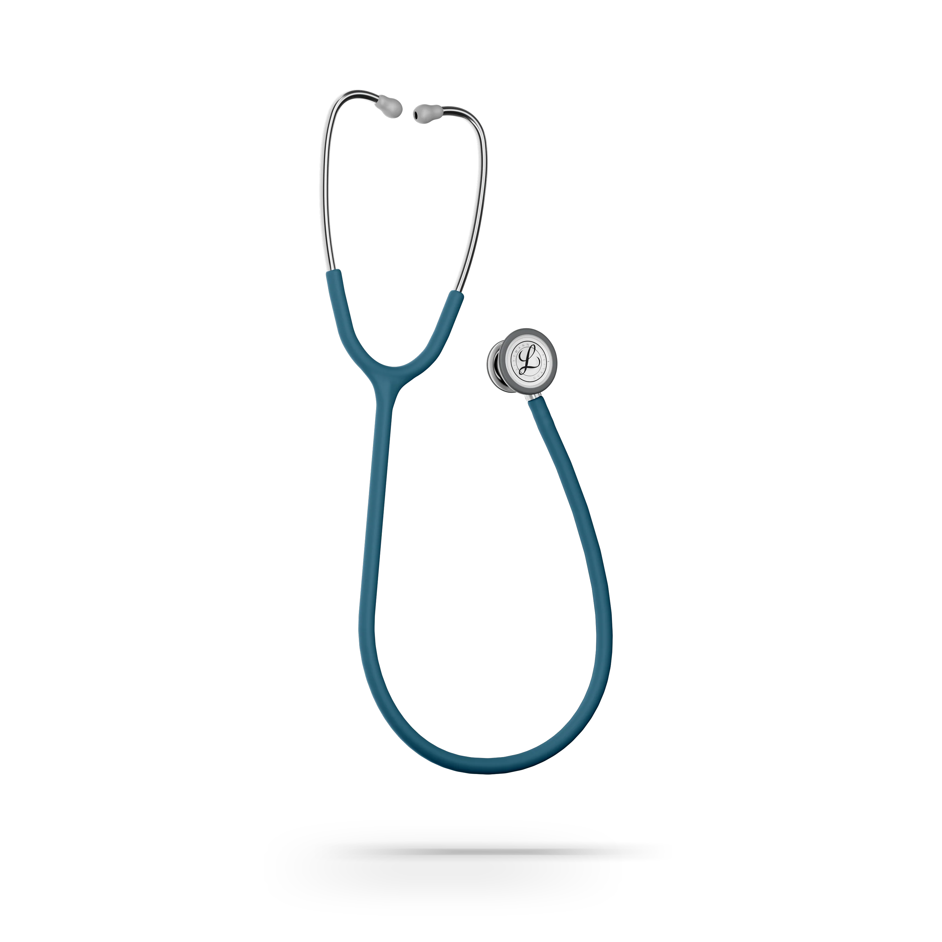 Littmann Classic III Monitoring Stethoscope: Satin Caribbean Blue Tube 5623C - Image 5