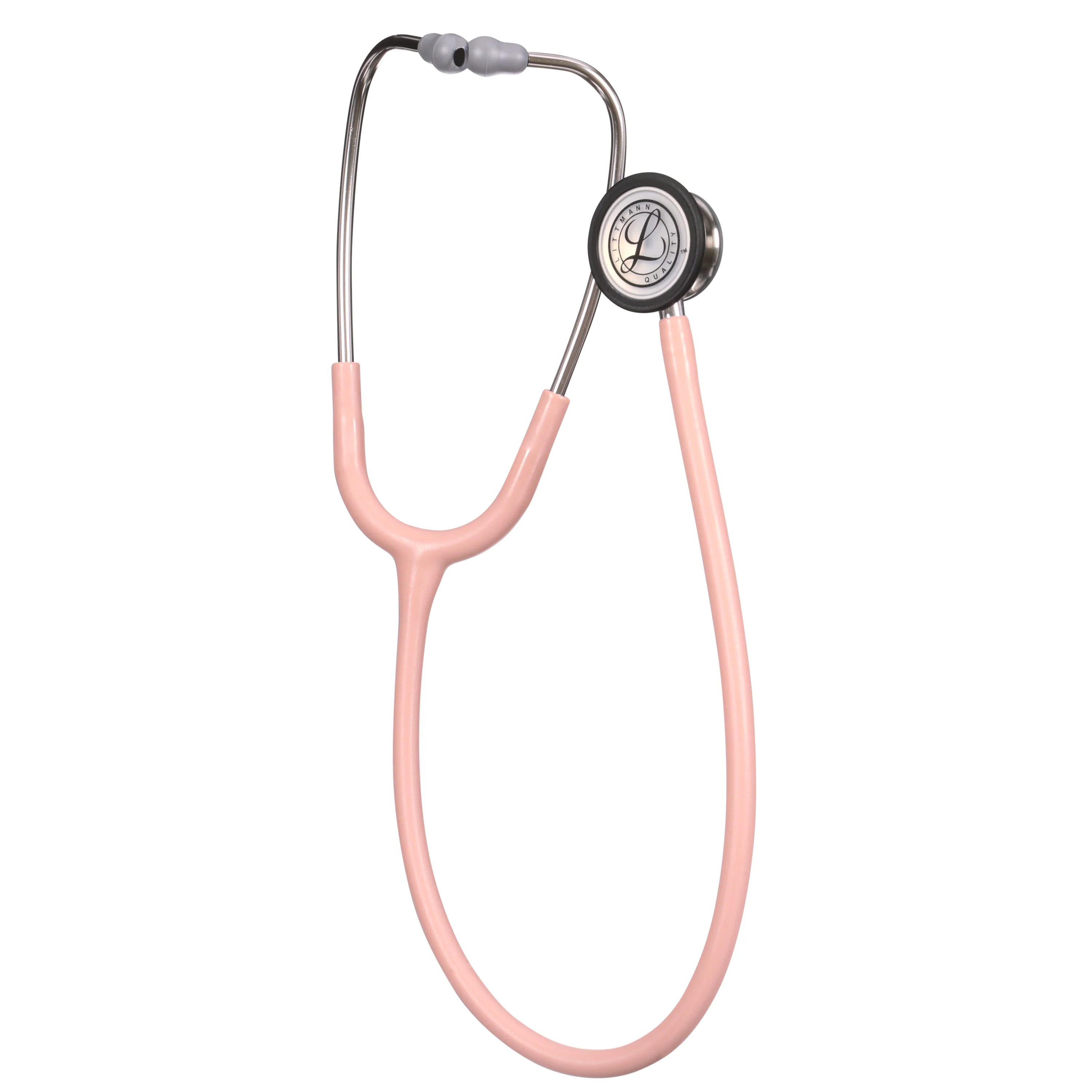 Littmann Classic III Monitoring Stethoscope: Satin Champagne Rose Tube 5910C - Over Engraved - Image 10