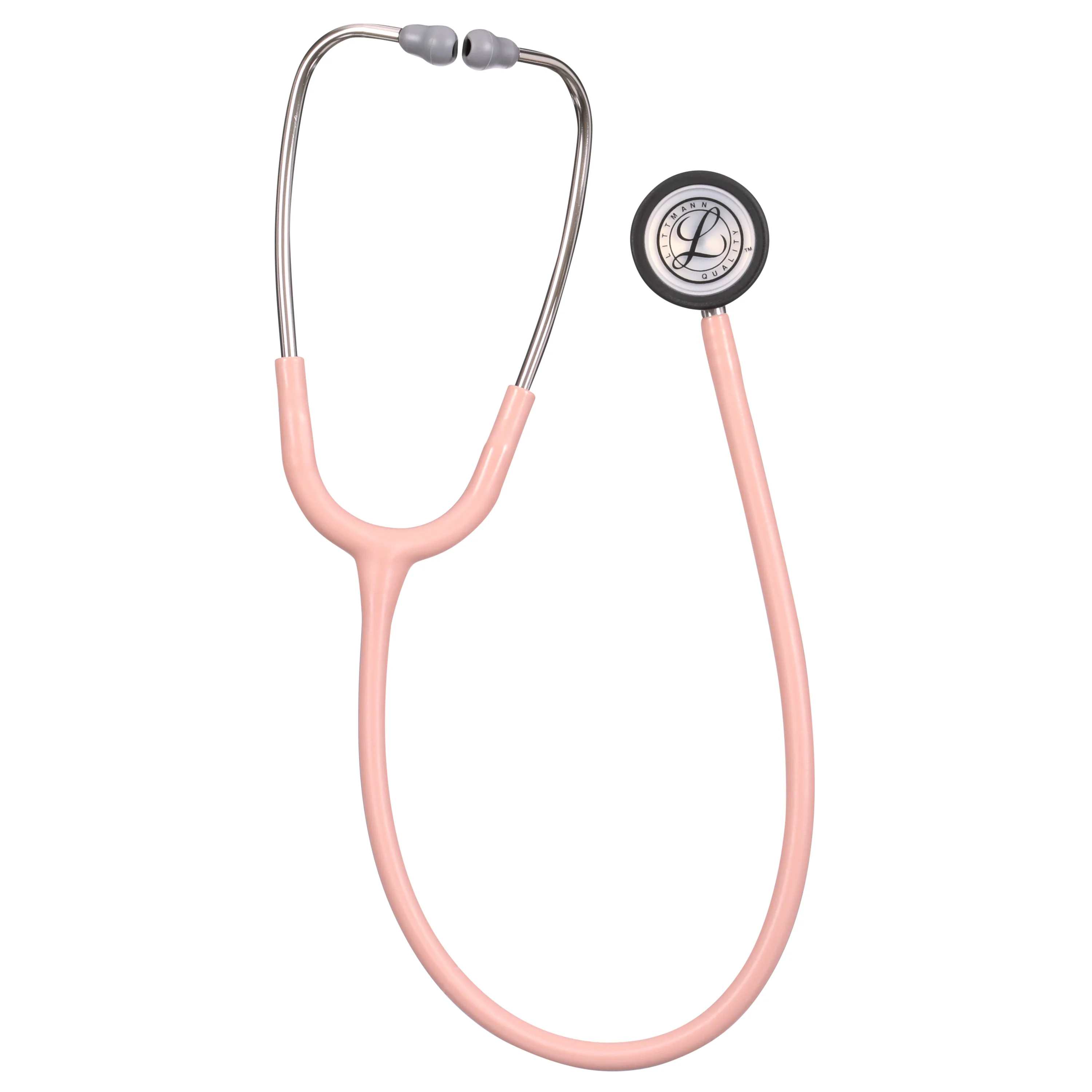 Littmann Classic III Monitoring Stethoscope: Satin Champagne Rose Tube 5910C - Over Engraved - Image 11