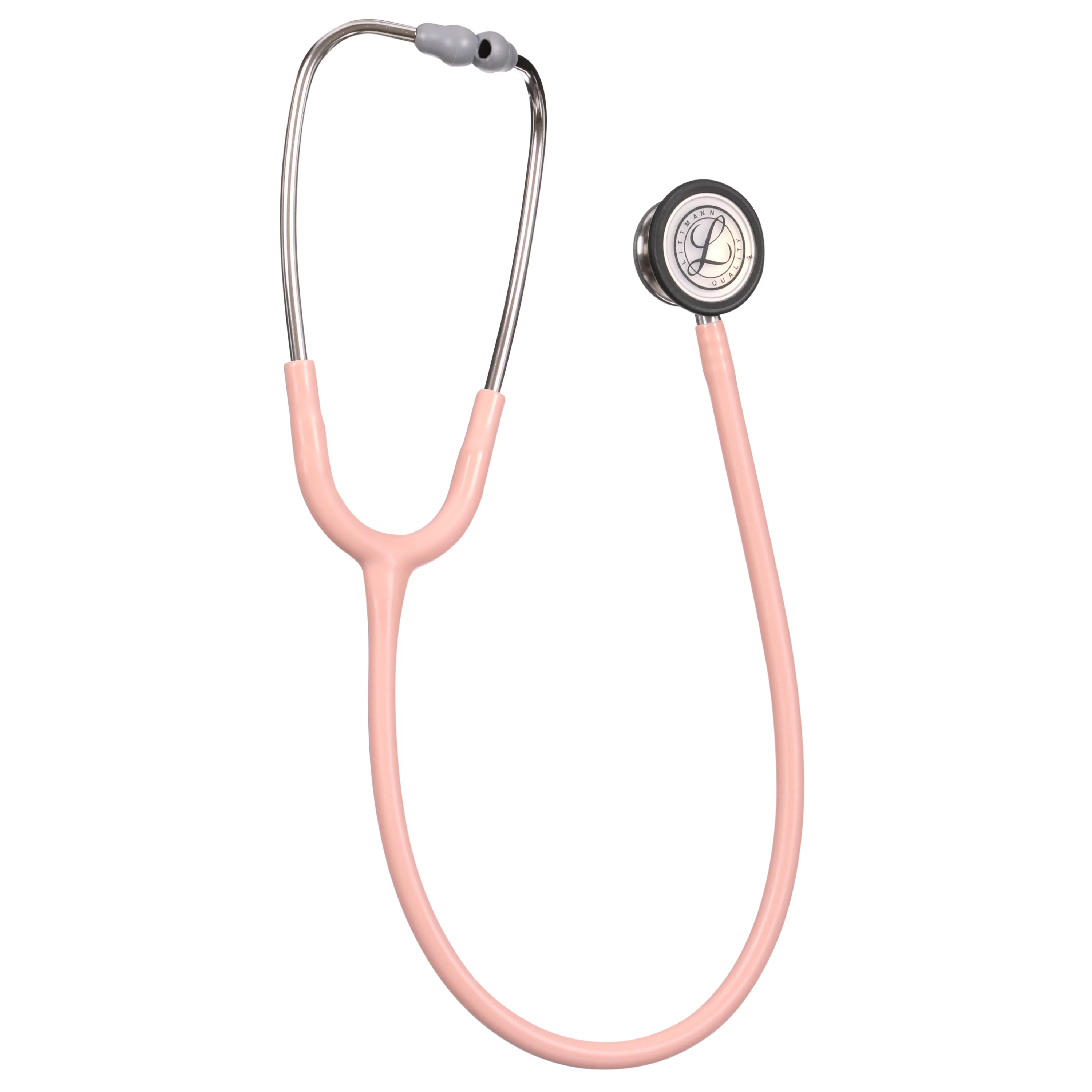 Littmann Classic III Monitoring Stethoscope: Satin Champagne Rose Tube 5910C - Over Engraved - Image 9