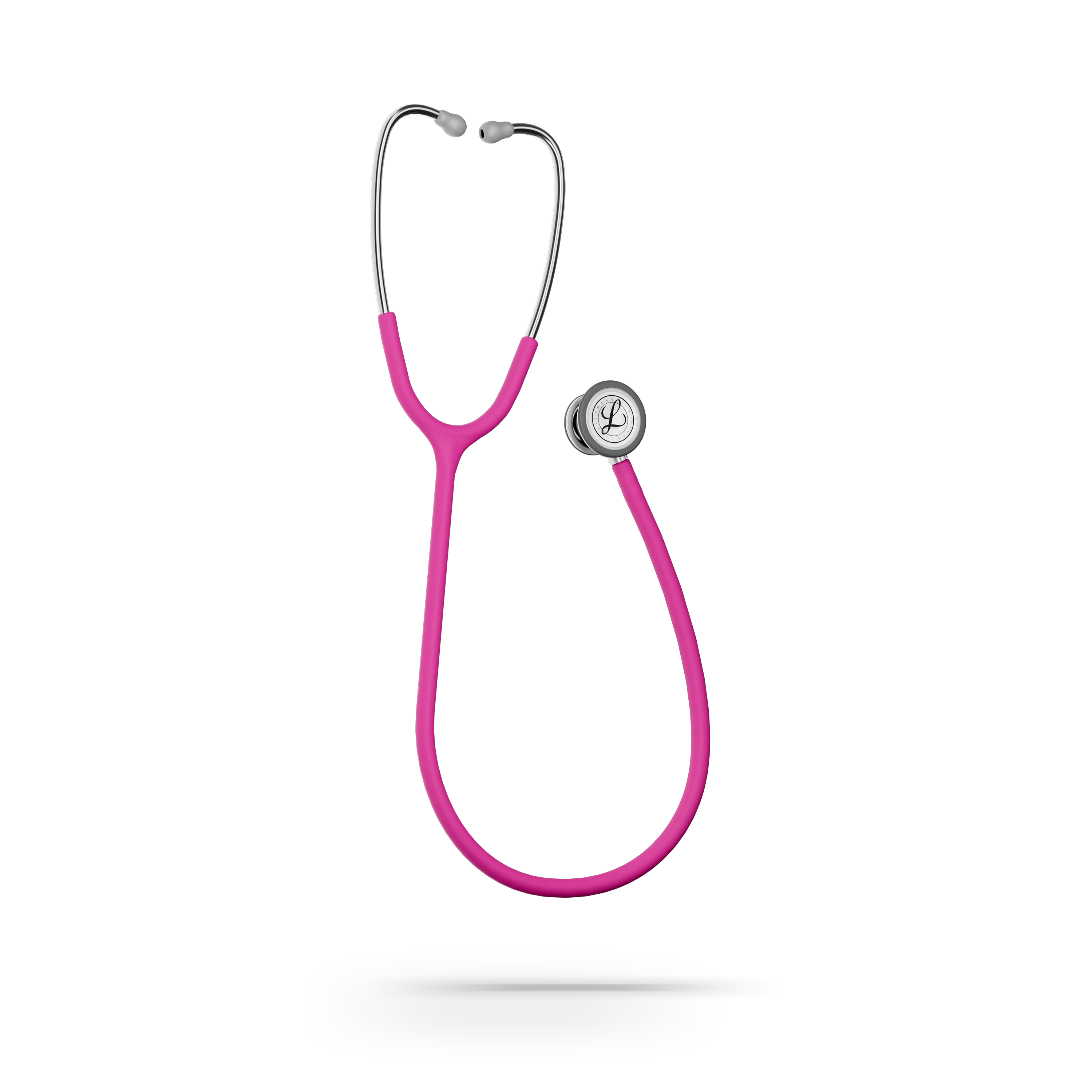 Littmann Classic III Monitoring Stethoscope: Satin Raspberry Tube 5648C - Image 5