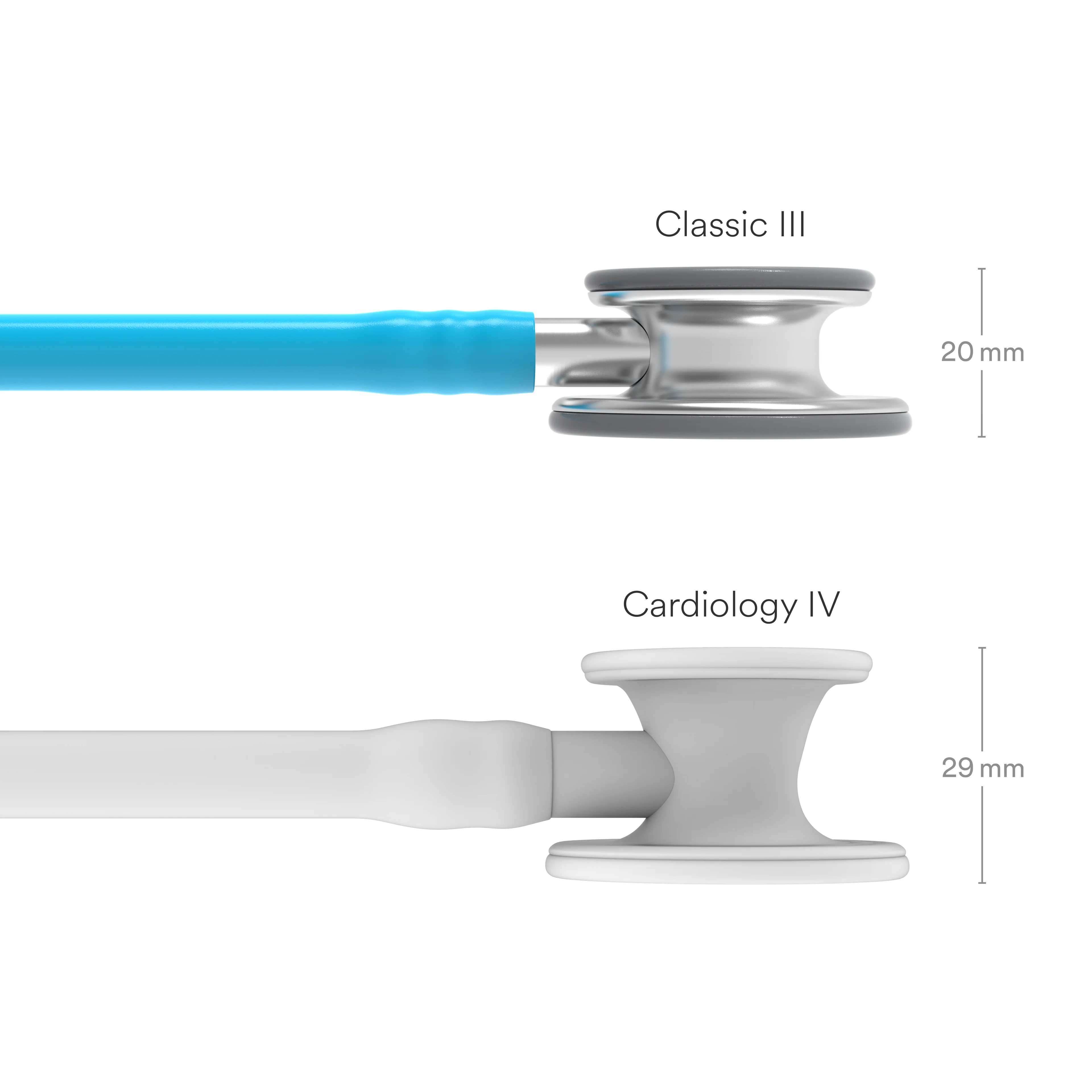 Littmann Classic III Monitoring Stethoscope: Turquoise 5835 - Over Engraved - Image 10