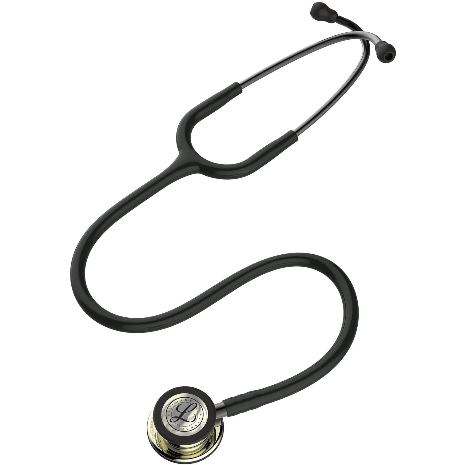 Littmann Classic III Monitoring Stethoscope: Champagne & Black 5861 - Image 3