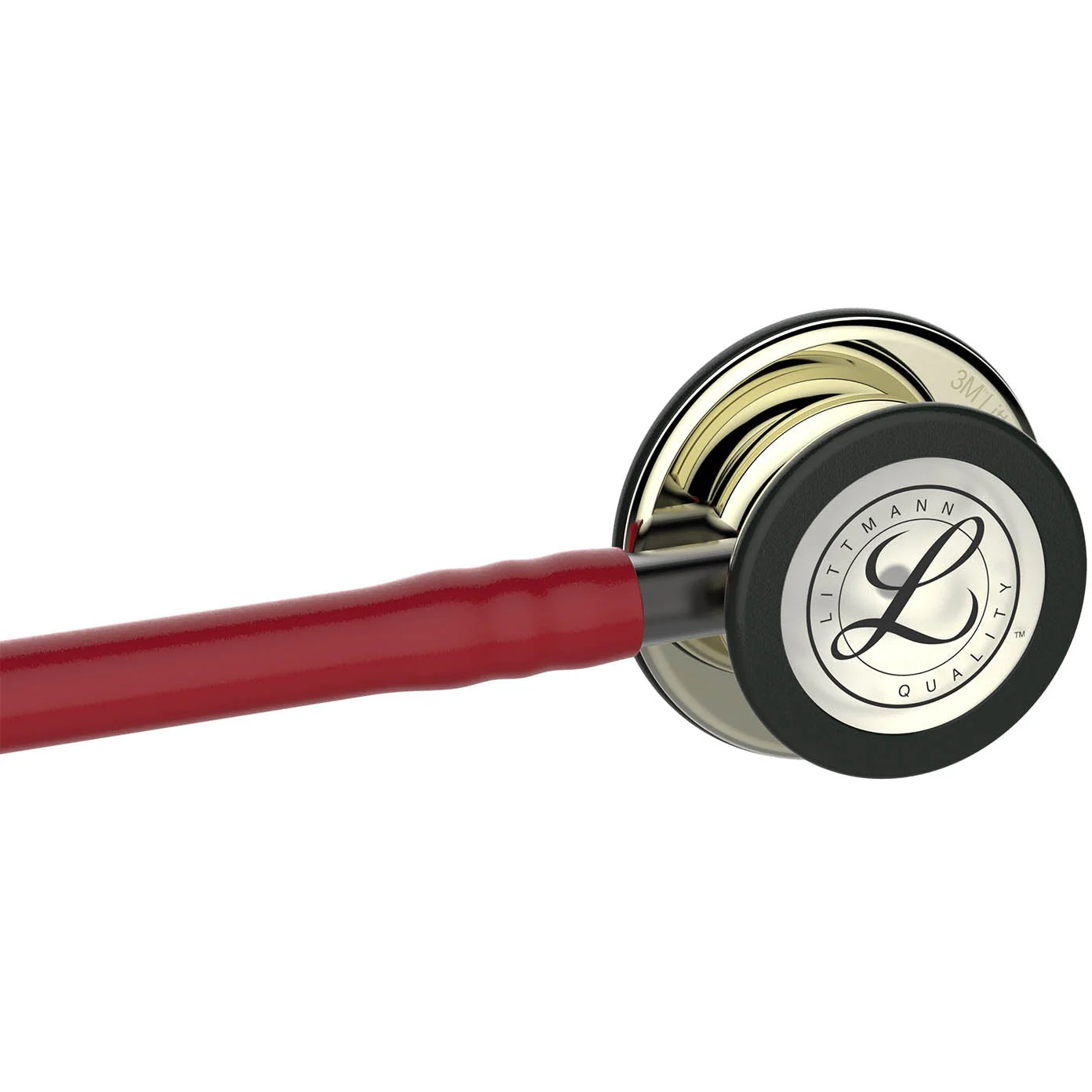 Littmann Classic III Monitoring Stethoscope: Champagne & Burgundy 5864 - Image 6