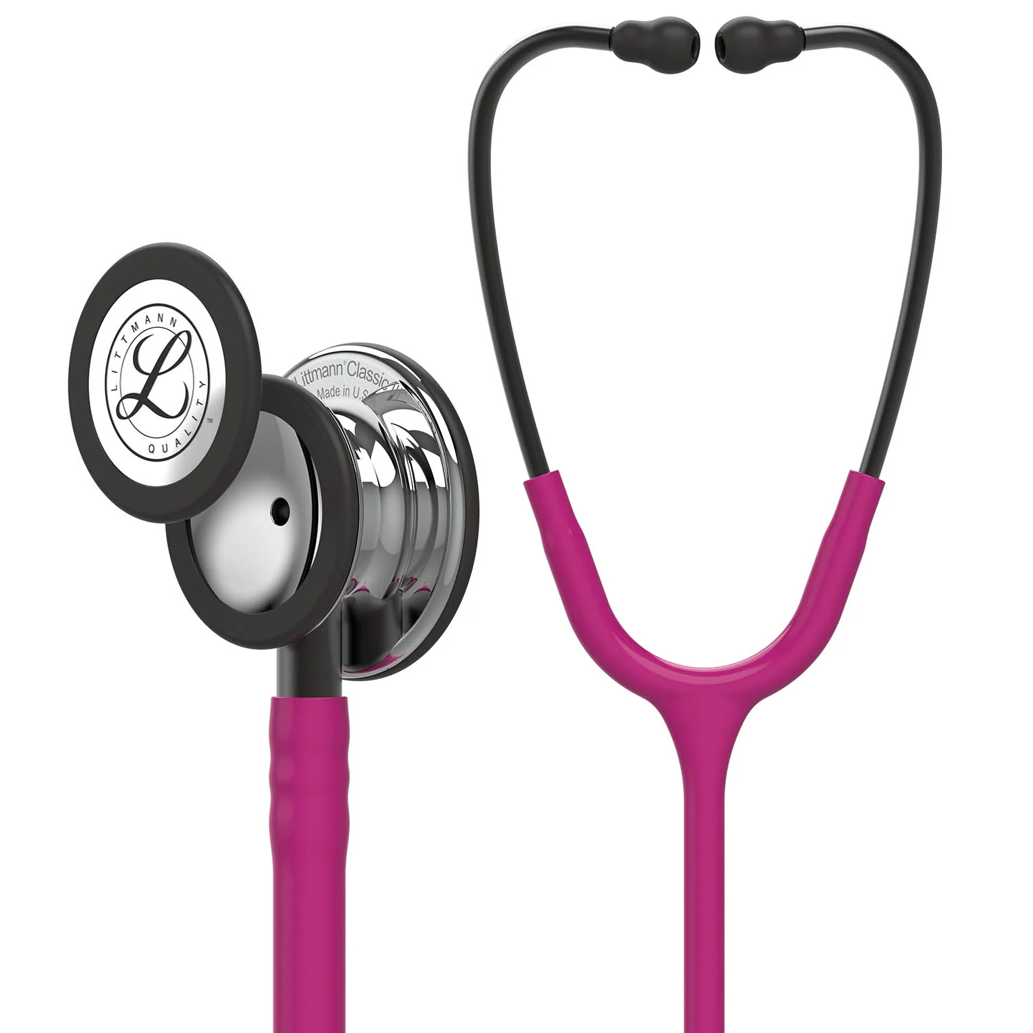 Littmann Classic III Monitoring Stethoscope: Mirror & Raspberry 5862 - Image 4