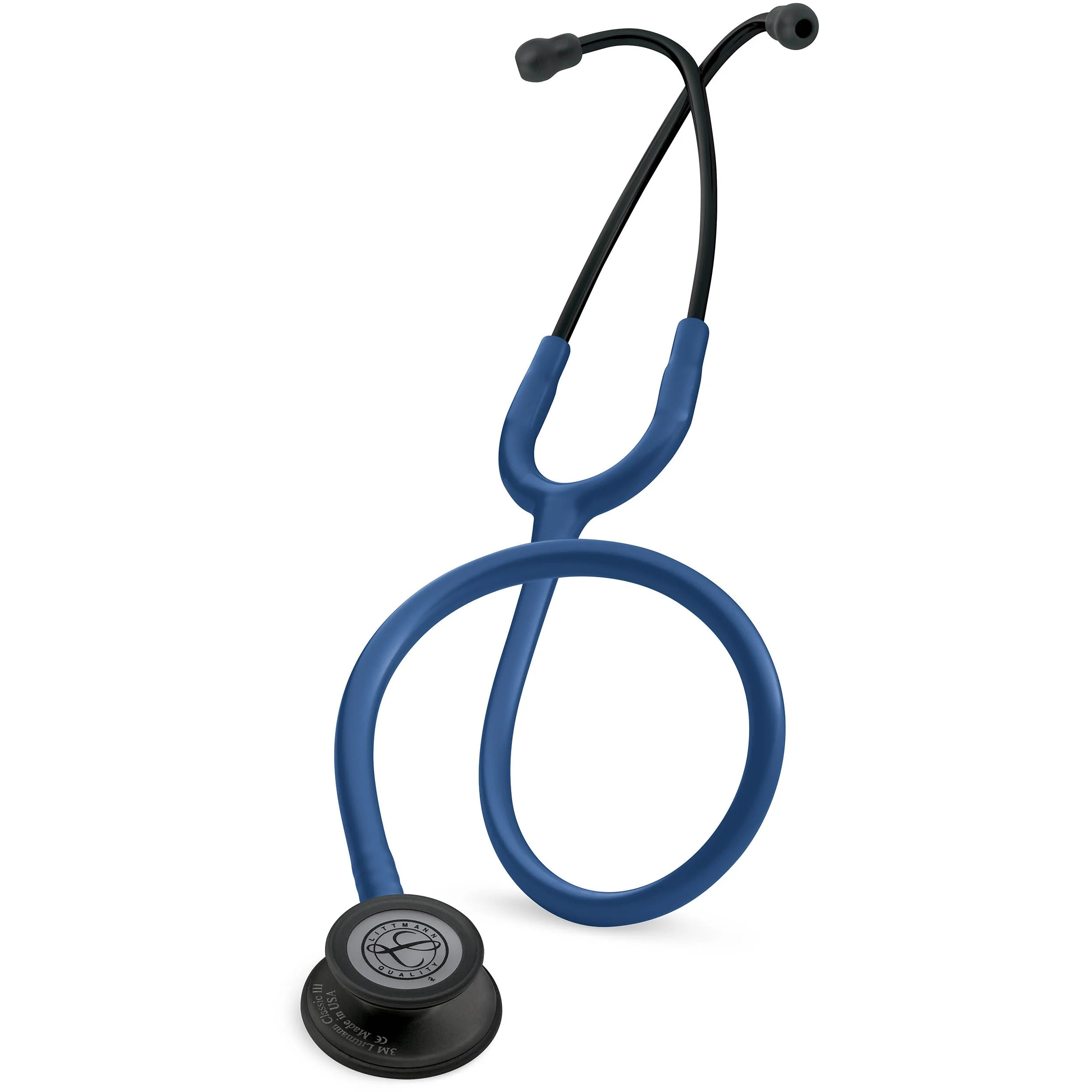 Littmann Classic III Stethoscope: Navy - Black Finish 5867 - Image 3