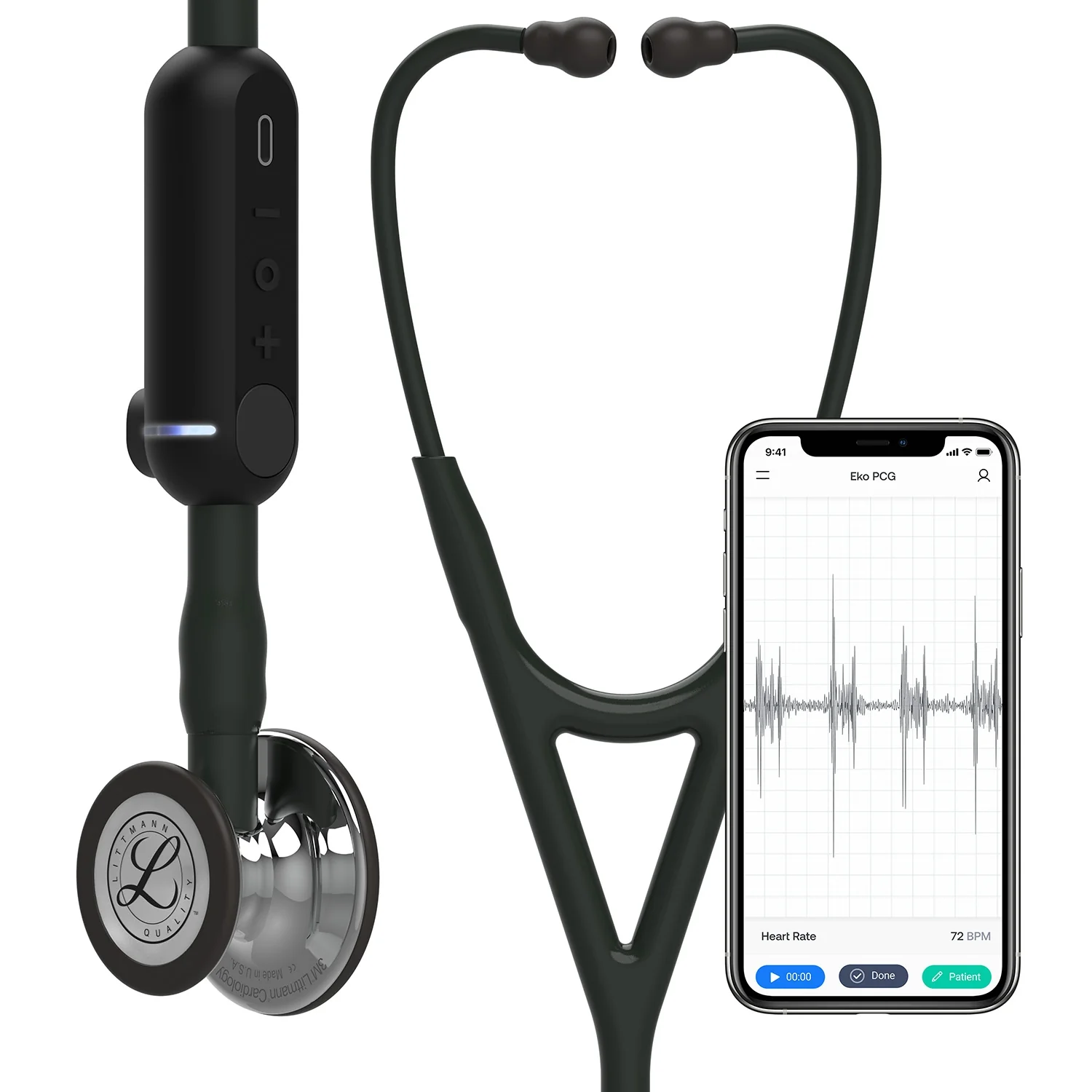 Littmann CORE Digital Stethoscope 8869 - Mirror - Over Engraved - Image 2