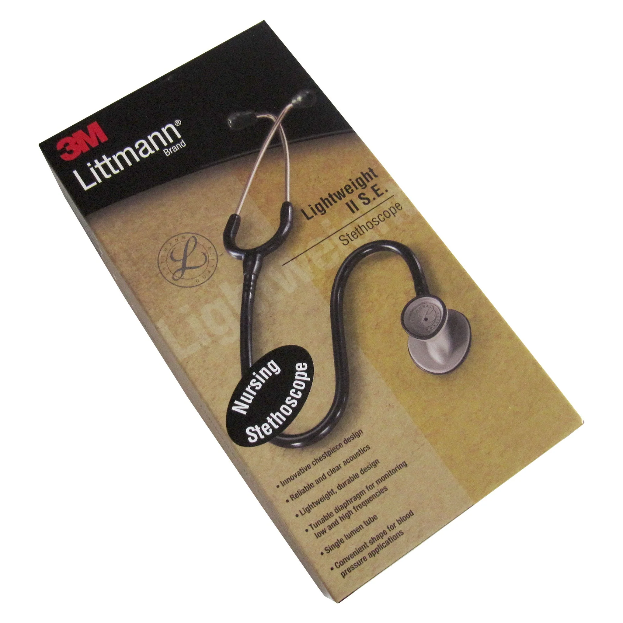 Littmann Lightweight II SE Nurses Stethoscope: Black 2450 - Over Engraved - Image 6