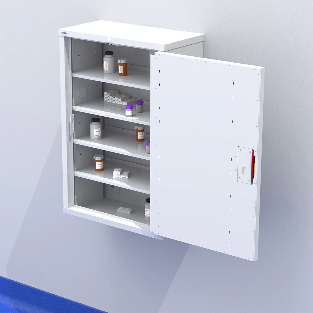 Locking Controlled Drug Cabinet - Wall Mountable - Image 4