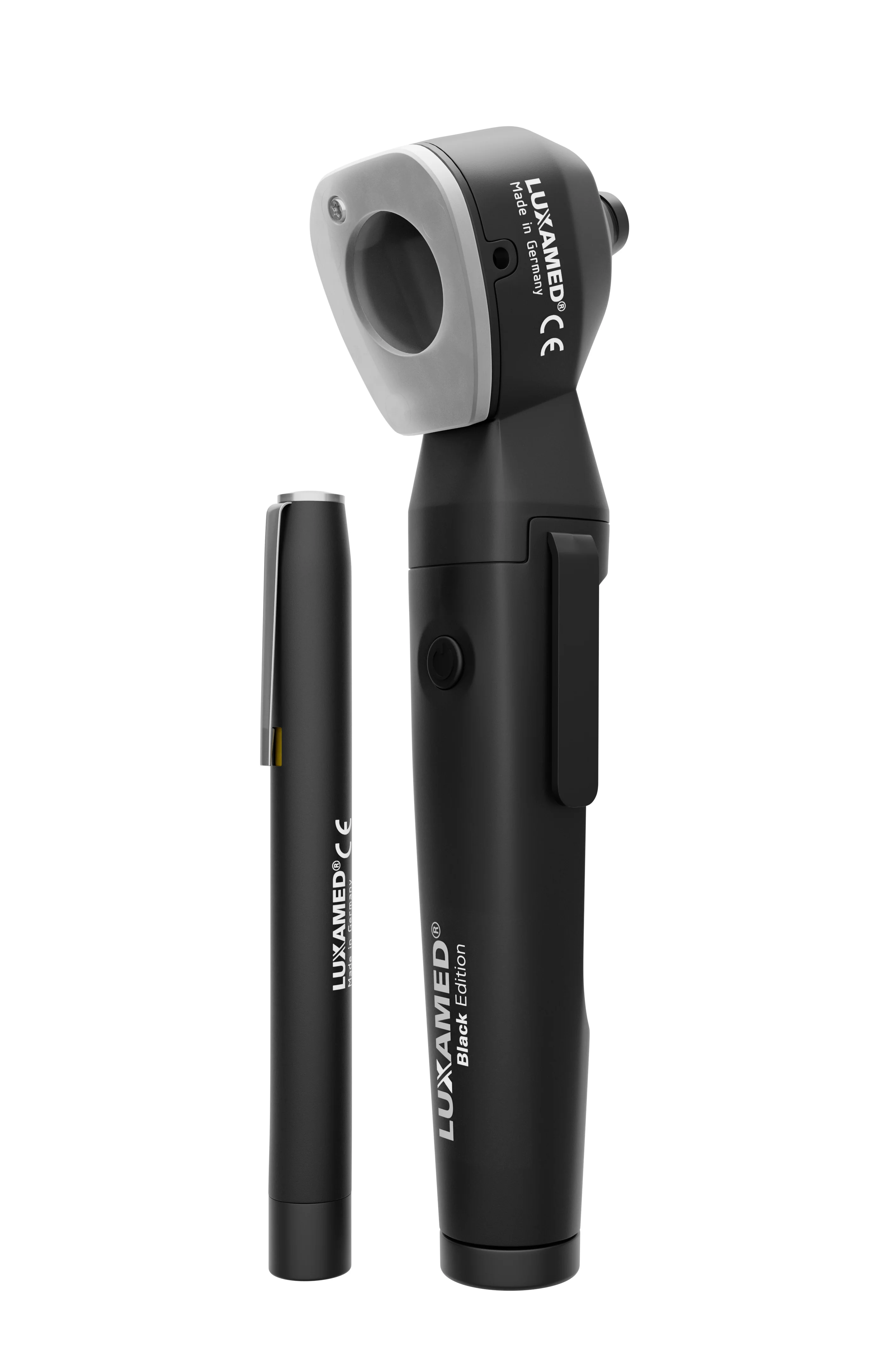 LuxaScope Auris LED 2.5V Otoscope BLACK EDITION including LED Penlight - Image 4