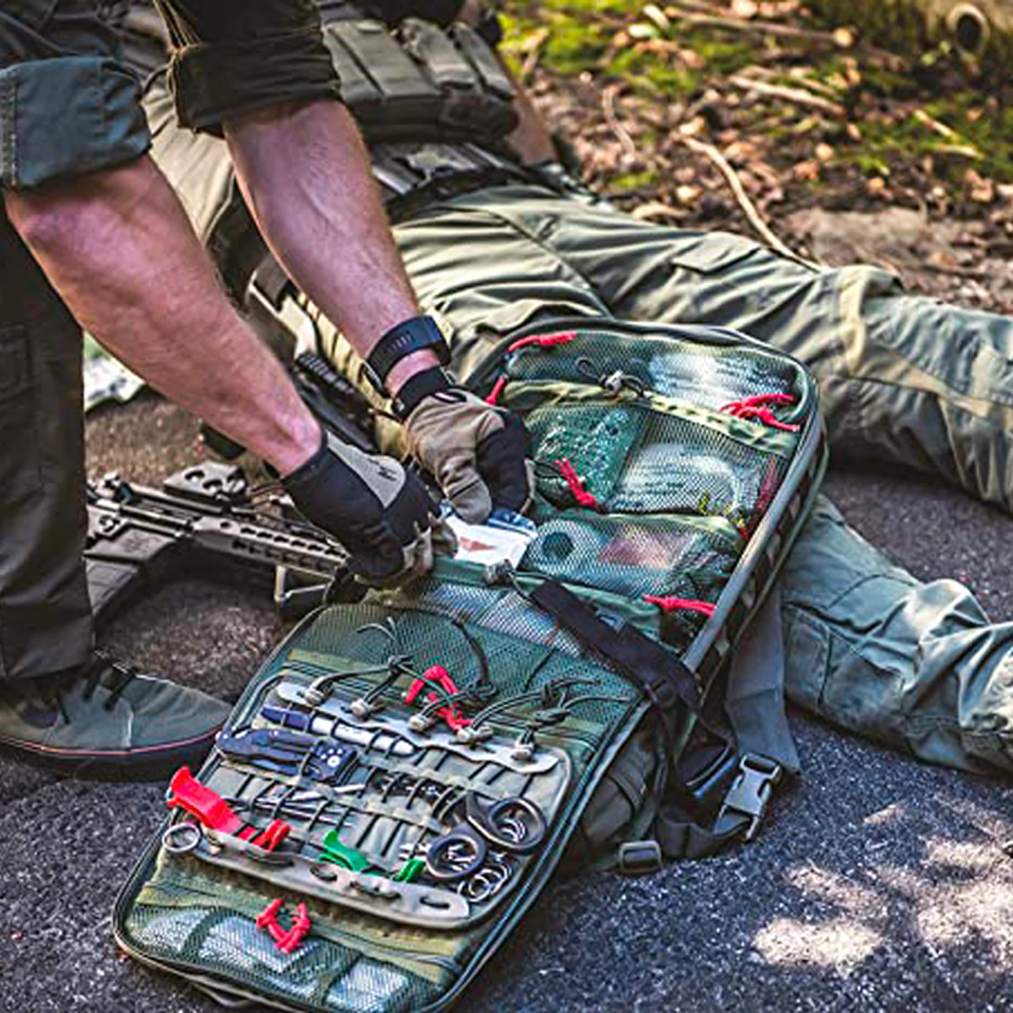 M9 Assault Medical Bag - Black - Image 2