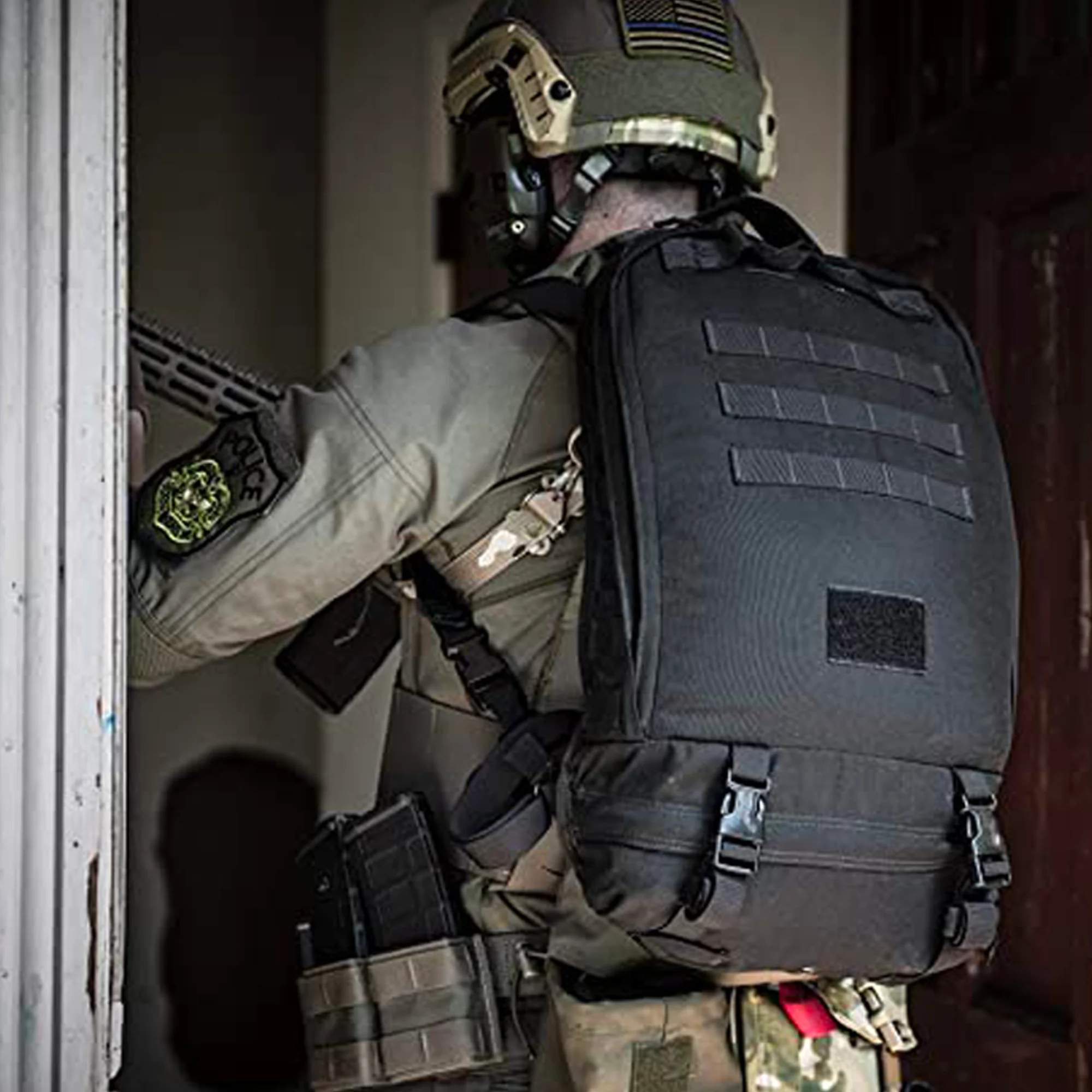 M9 Assault Medical Bag - Black - Image 4