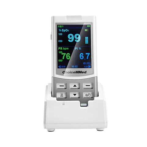 MD300MNR Hand Held Pulse Oximeter with Sensor and Respiratory Rate - Image 2