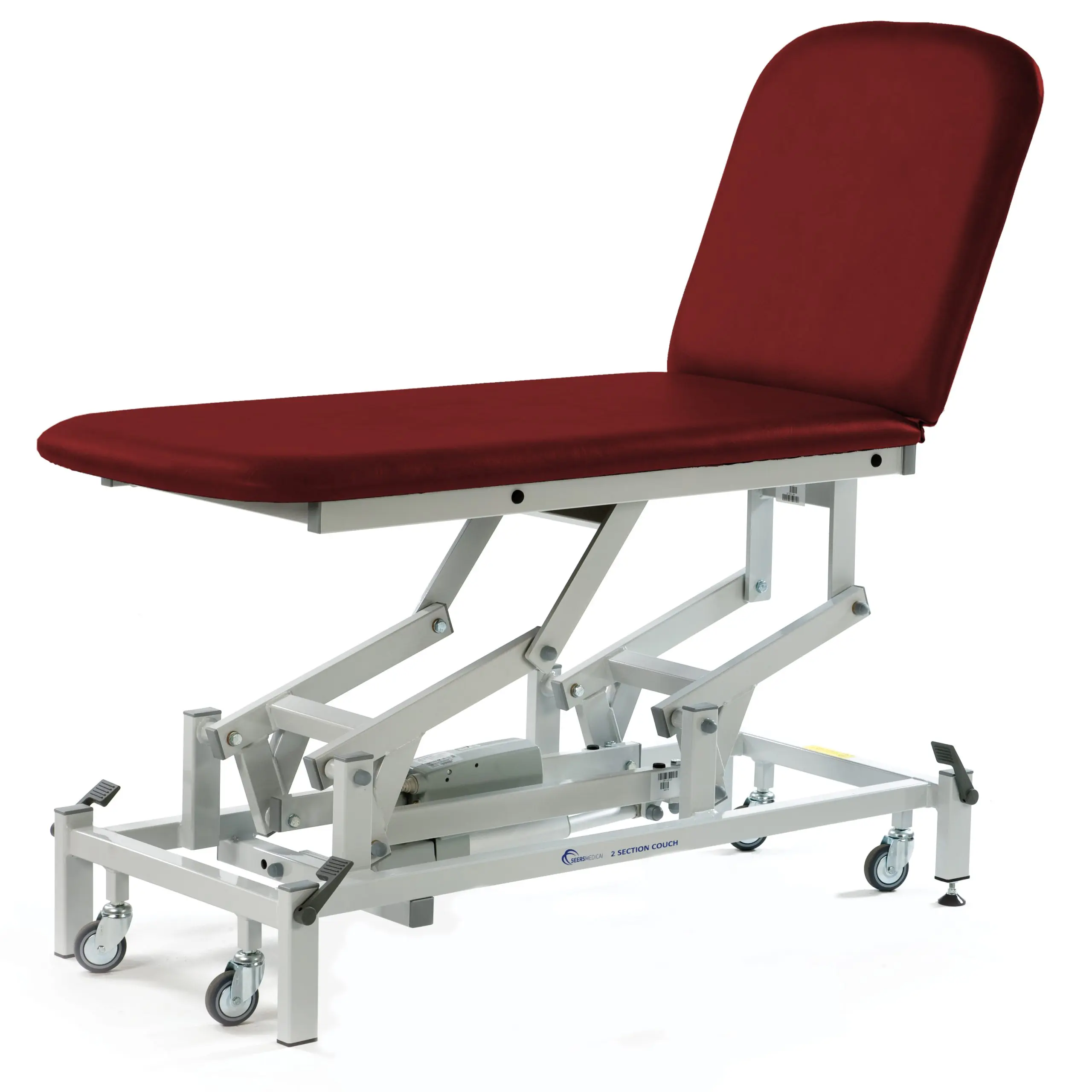 Medicare 2 Section Couch, without breathing hole - Electric - Electric Back Rest - Image 3