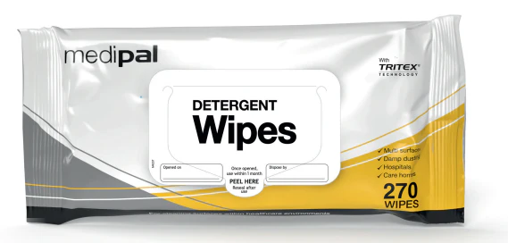 Medipal Detergent Wipes x 270