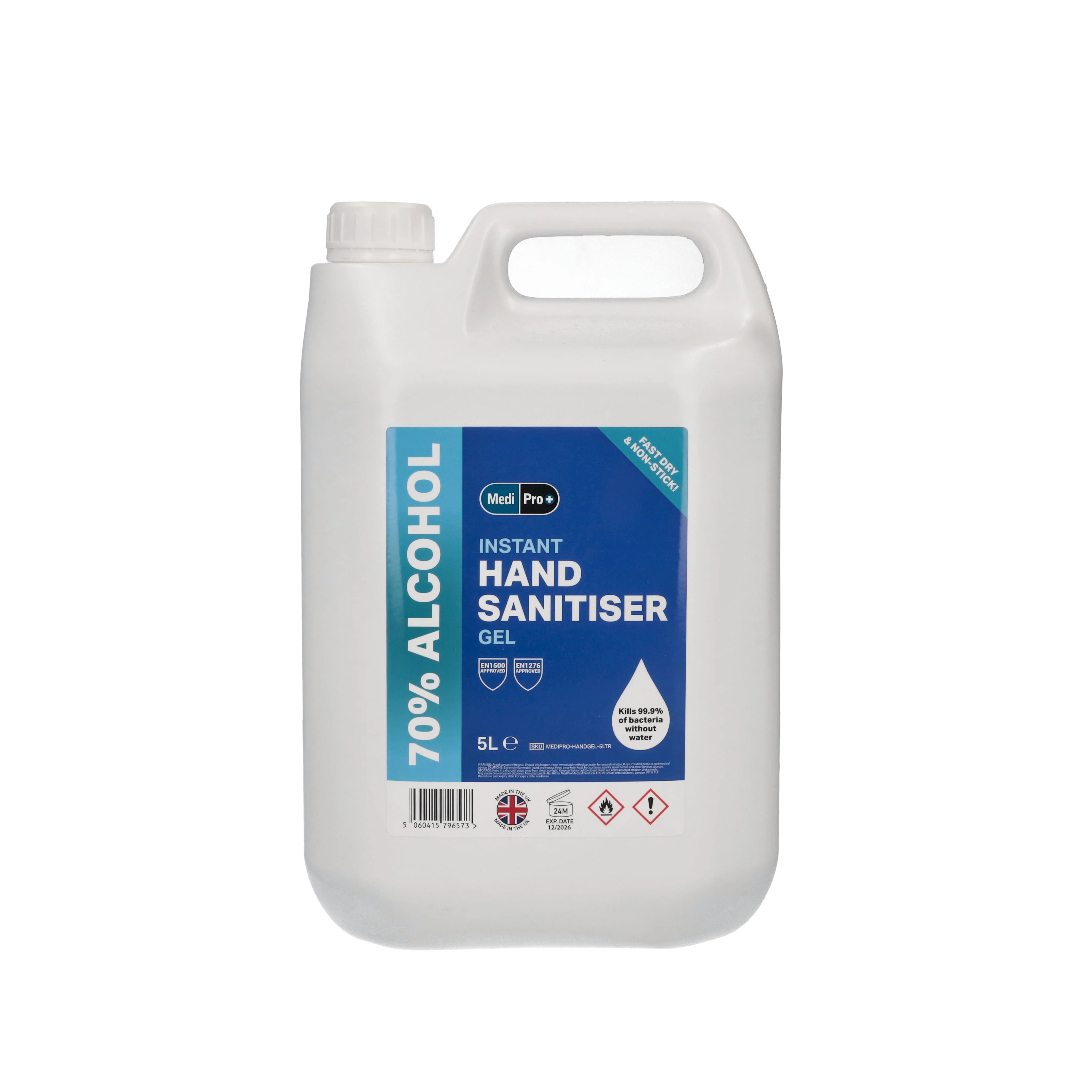 MediPro 70% Alcohol Hand Sanitiser 5 Litres - Image 2