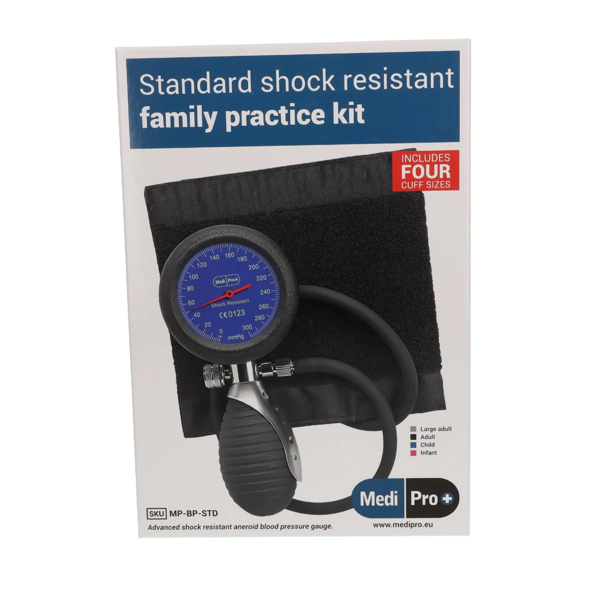 MediPro Sphygmomanometer With Adult & Child Cuffs - Image 5