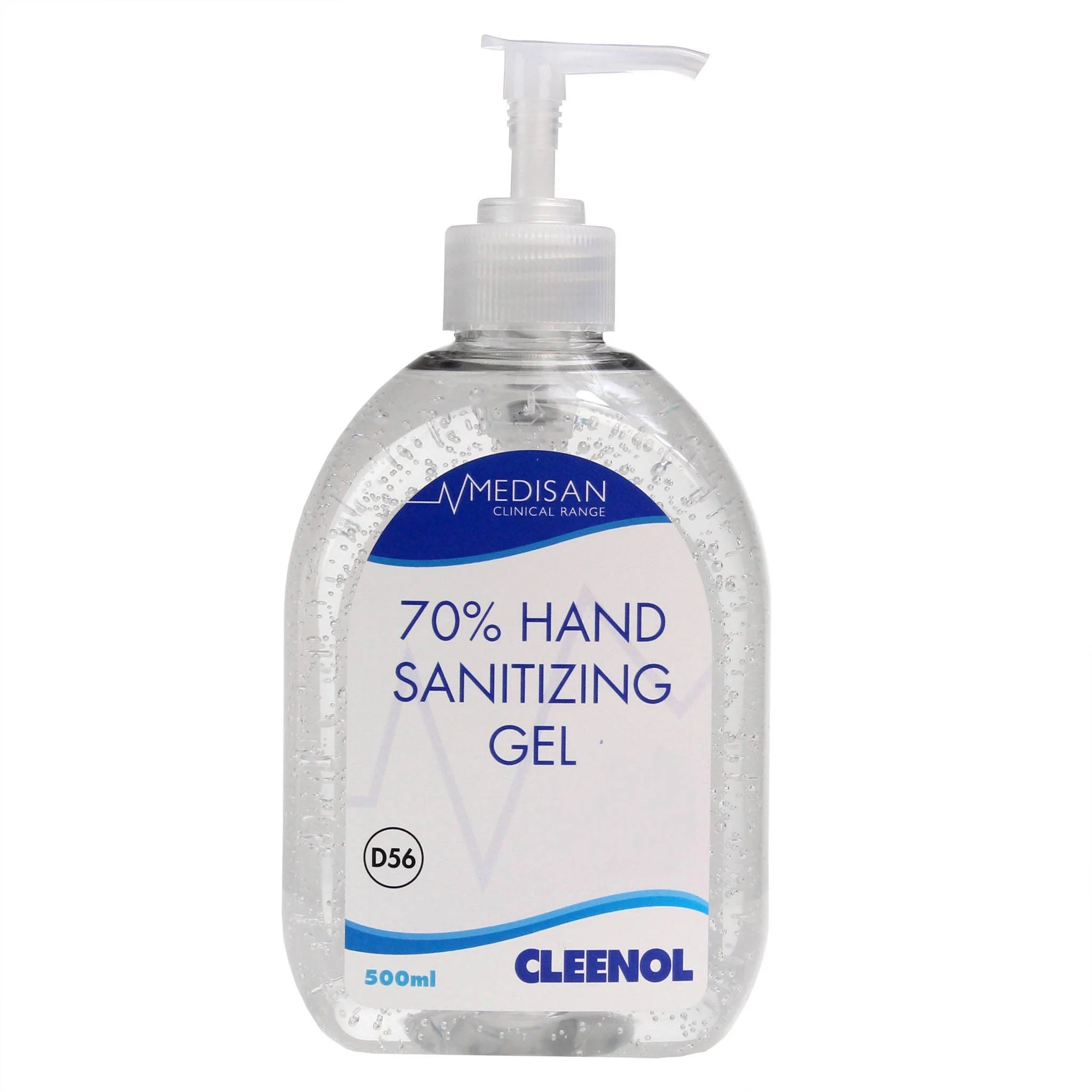 Medisan 70% Hand Sanitizing Gel - 500ml - Cleenol