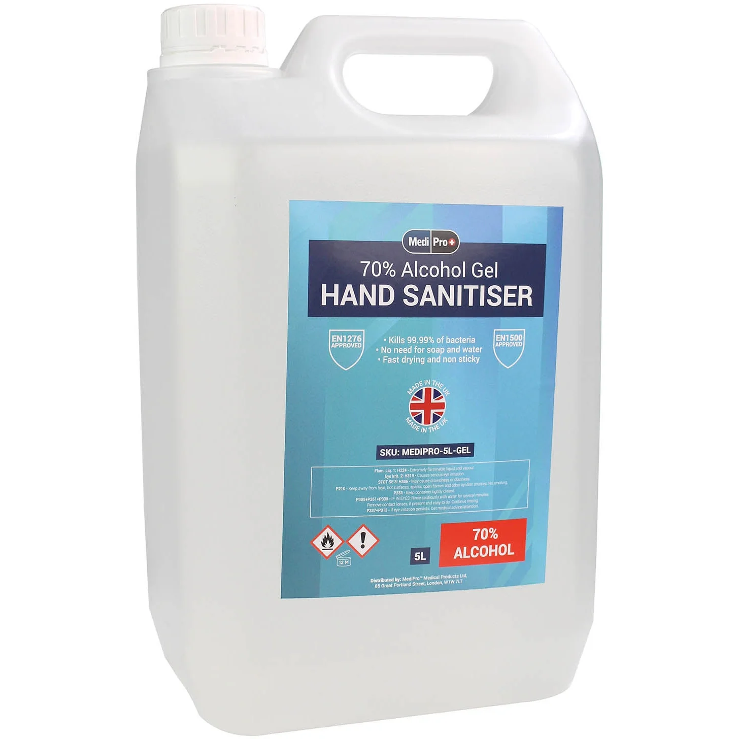 MediPro 5 Litre Alcohol Hand Sanitiser