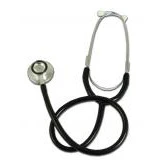 Medisave Black Dual Head Stethoscope - Image 2