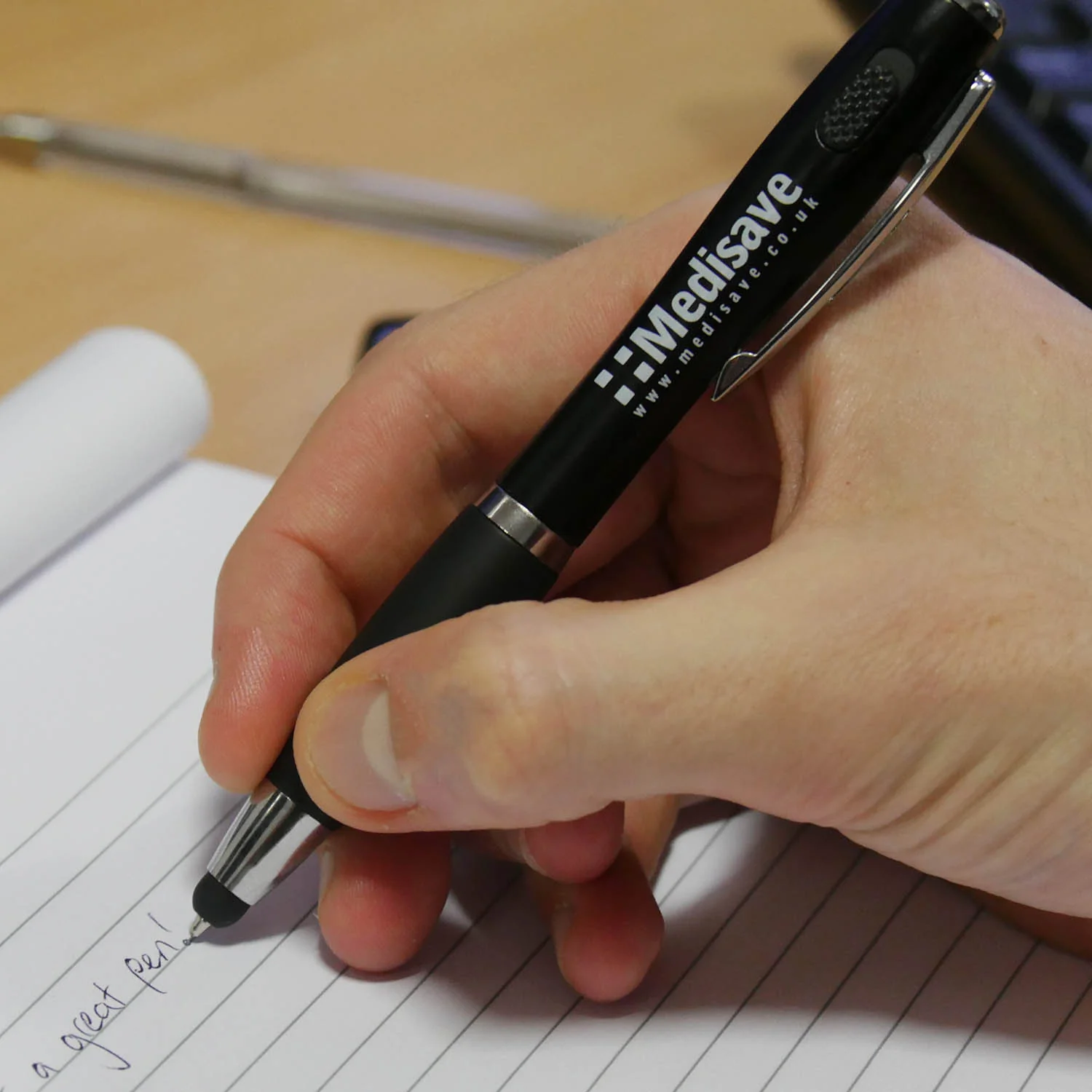 Medisave LED Pen Torch / Stylus / Ballpoint 3-in-1 - Image 3