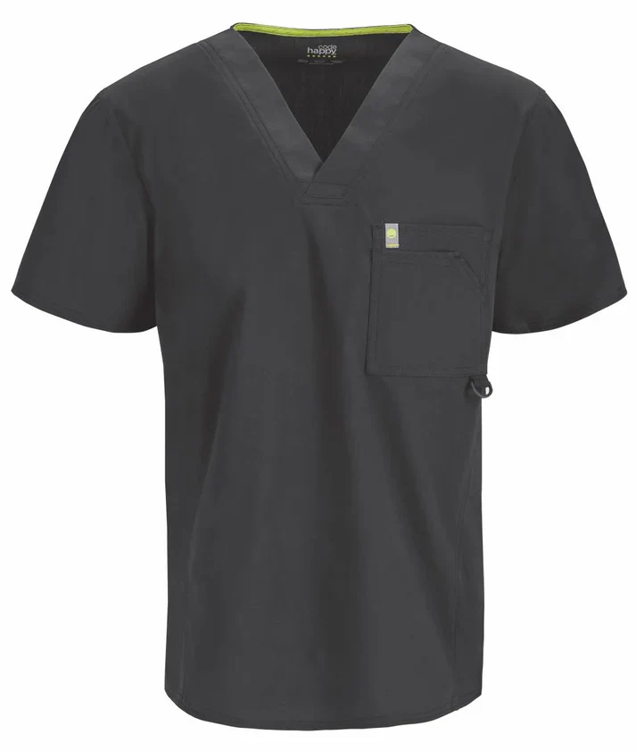 Mens Scrub V-Neck Top - CLEARANCE - Image 4