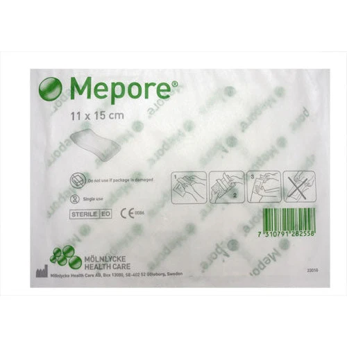 Mepore Dressing, 11 x 15cm - Single