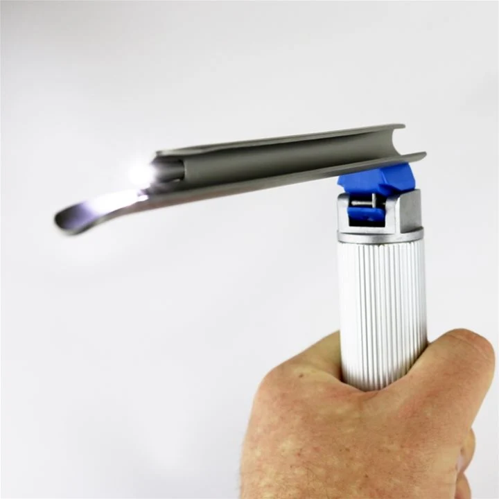 Metal Max+ Combi™ Laryngoscope Blade and Adult Handle - Miller 4 (Pack of 10) - CLEARANCE