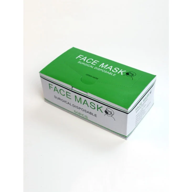Microsafe Medical Face Masks 3ply Ear Looped (Pack of 50)