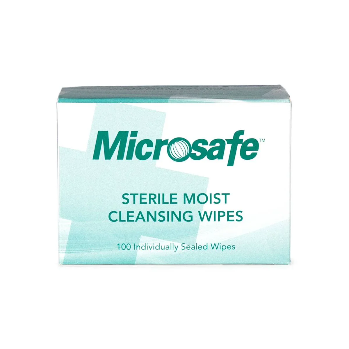 Microsafe Sterile Saline Cleaning Wipes - Box of 100 - Image 2
