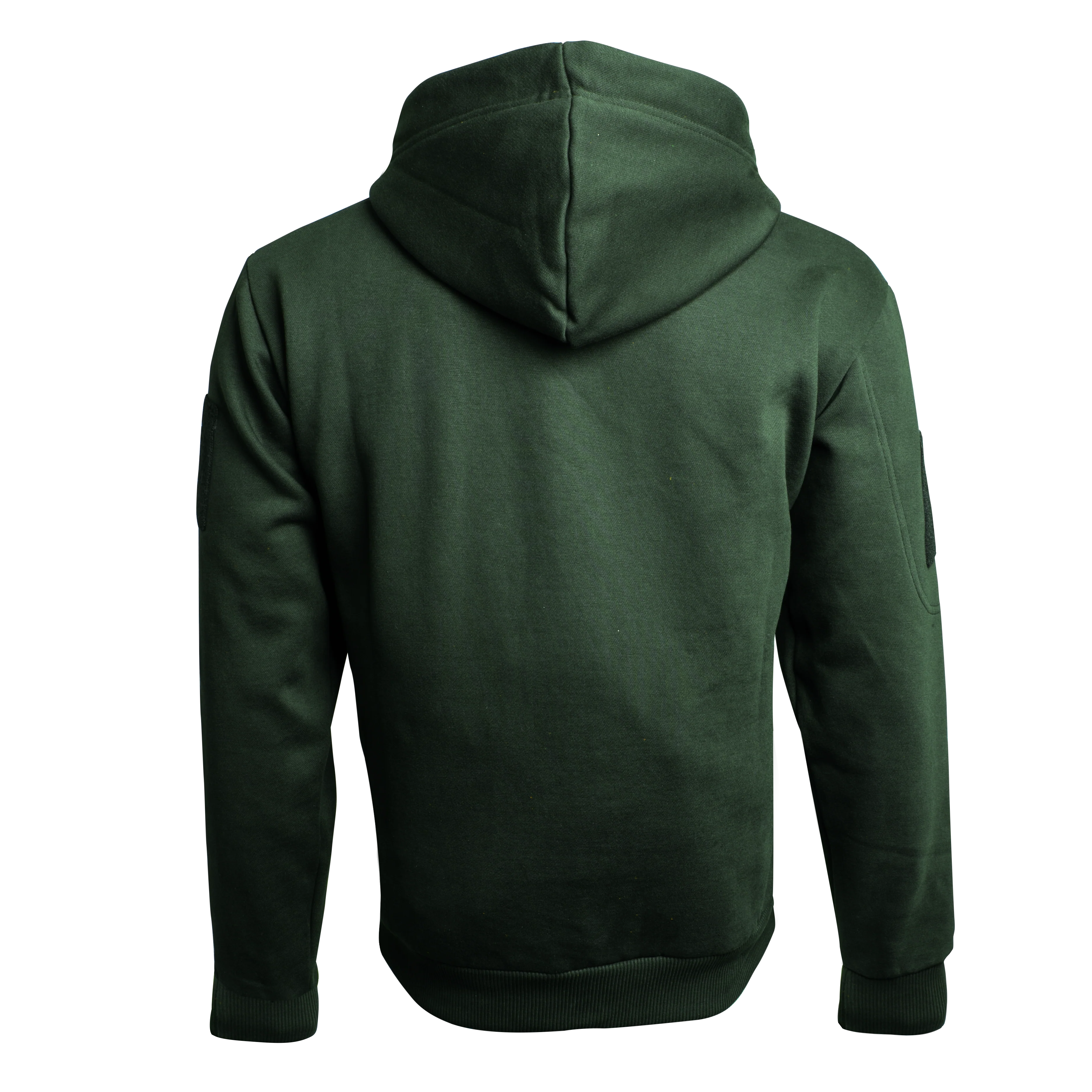 Midnight Green Pullover Ambulance Hoodie with Arm Patch panels - Image 2