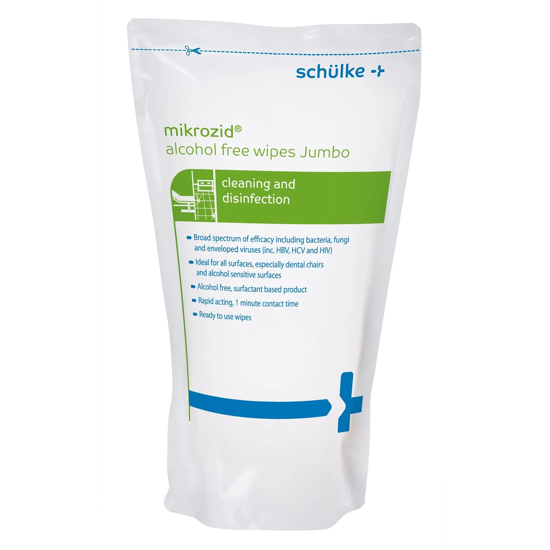 mikrozid® alcohol wipes jumbo refills - 200 Bag