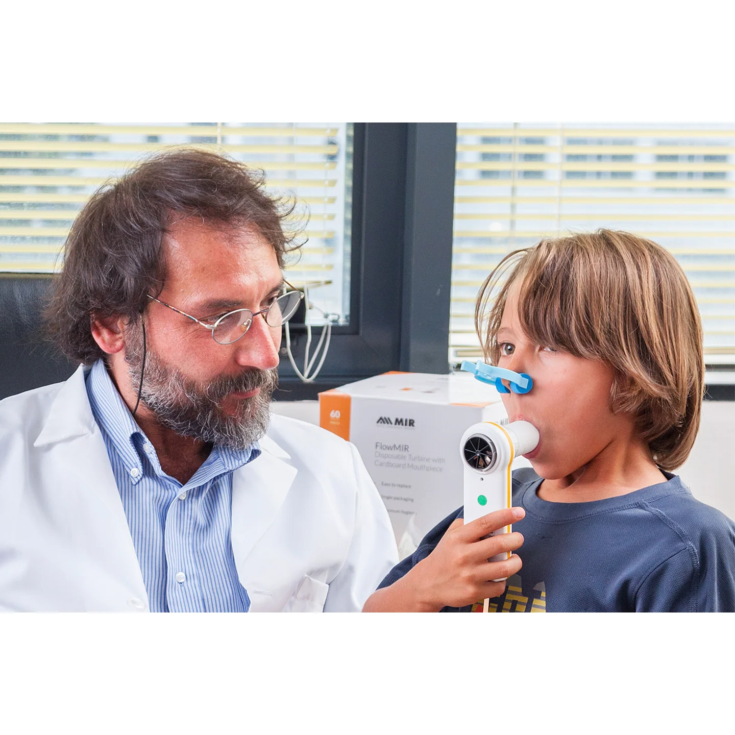 MIR Minispir Spirometer With Reusable Turbine x1 - Image 3