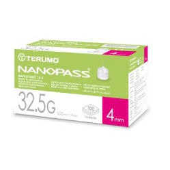 Nanopass® 32.5G Needle for Pen Injectors - 4mm - Pack of 100