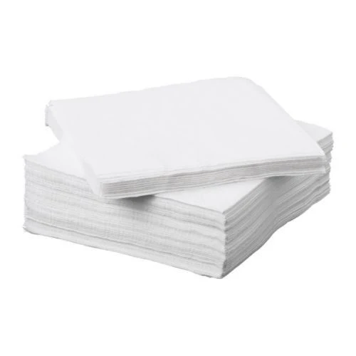 Napkin 2-Ply 330x330mm White (Pack of 100)