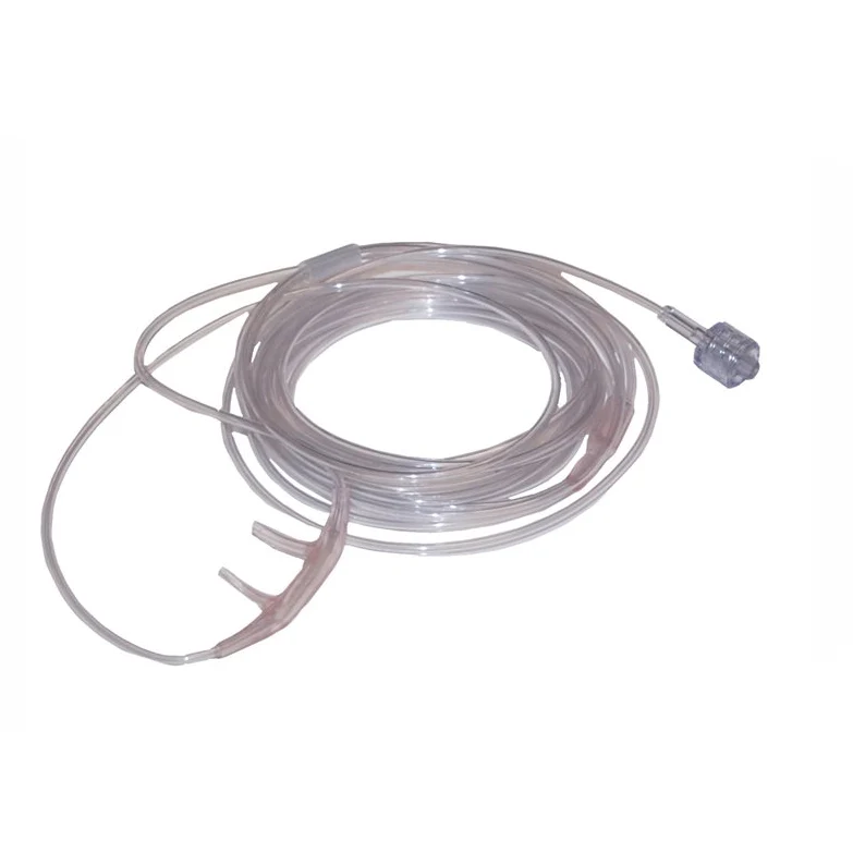 Nasal CO2 Sample Line, Adult, 2.1m with Male Luer - Box of 25