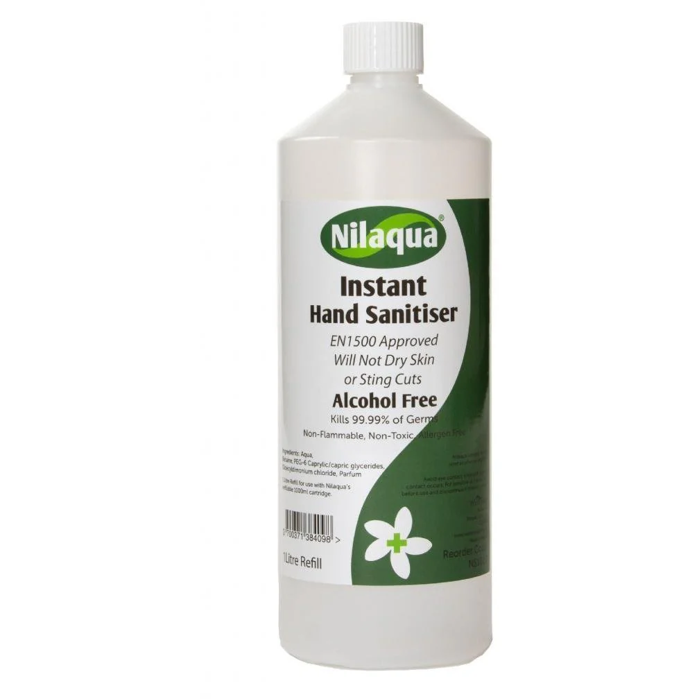 Nilaqua Sanitiser Refill - 1L Bottle