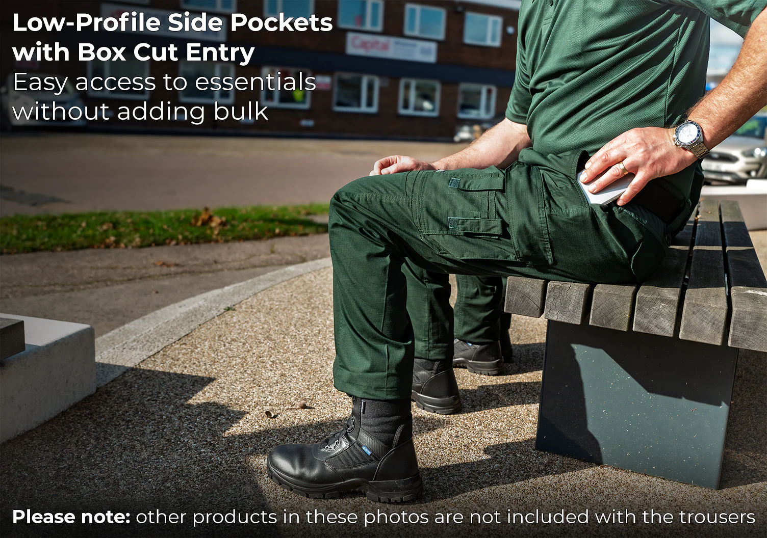 Niton Tactical Stetch Ripstop Trousers - Men - Image 8