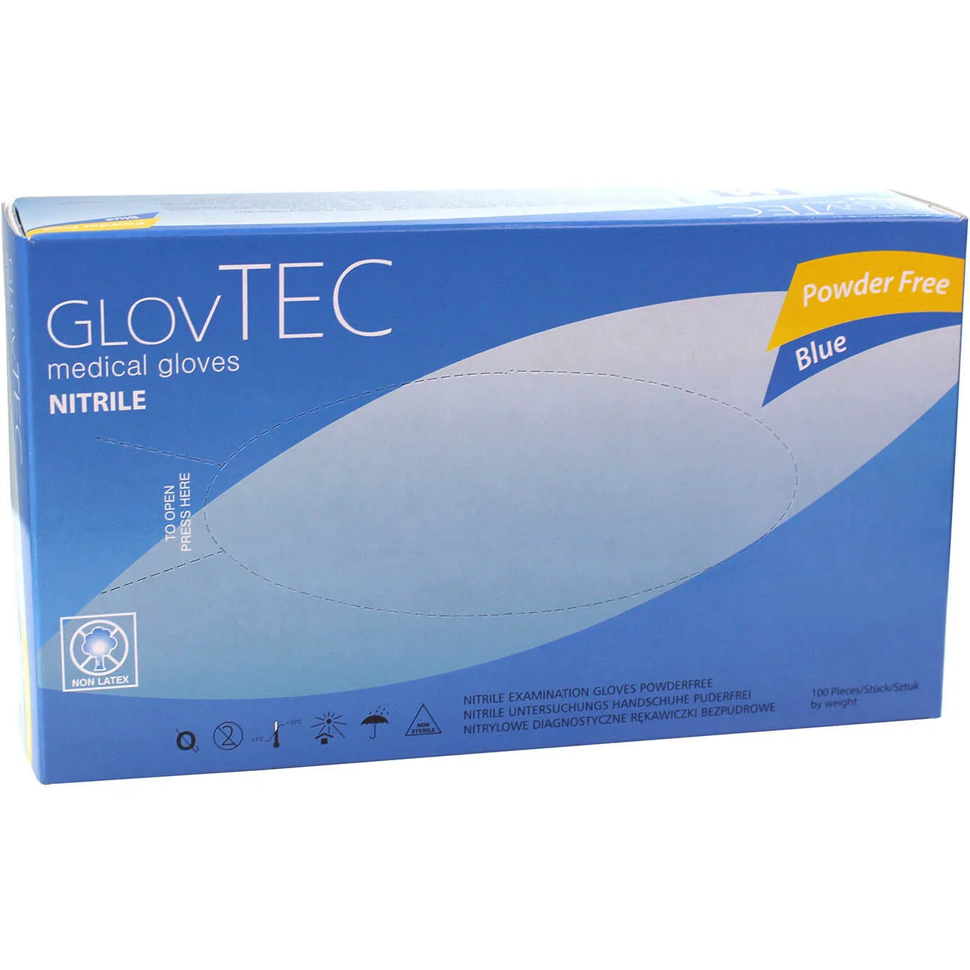 Nitrile Glove x 100 - Large - PPE Cat III - Image 3