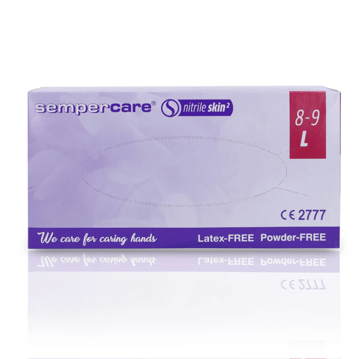 Nitrile Gloves Sempercare Skin2 - Large x 200 - Image 2