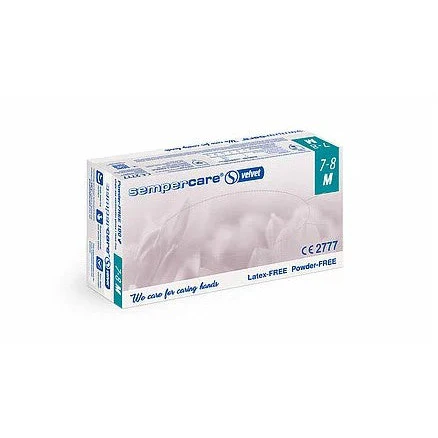 Nitrile Gloves Sempercare Velvet - Large x 100