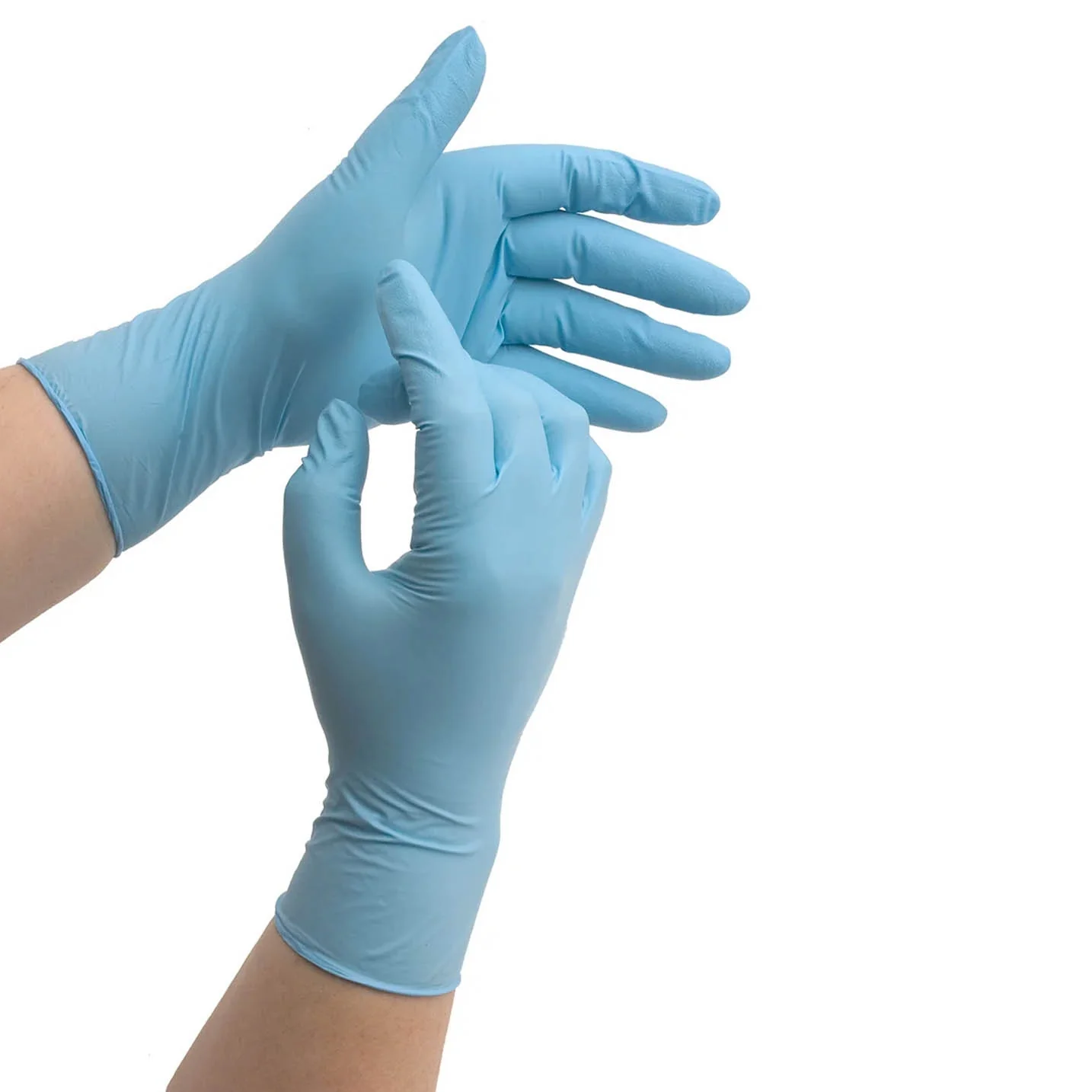 Nitrile Powder Free Examination Gloves x 100 - Medium [AQL 1.5] - Image 6
