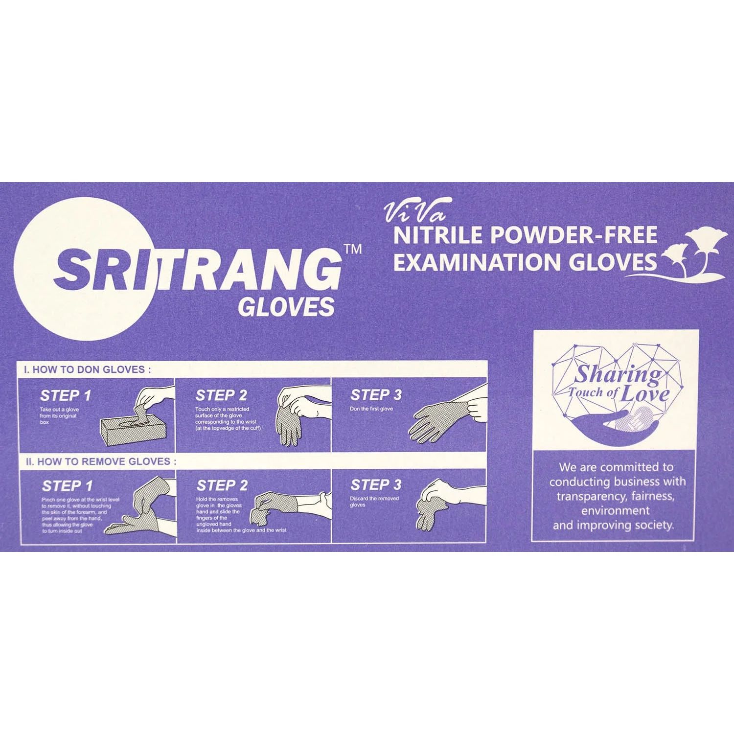 Nitrile Powder Free Examination Gloves x90 - Extra Large [PPE Cat III Cert] - Image 5