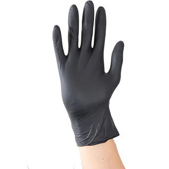 Aurelia Bold - Nitrile Powder Free Non-sterile Examination Gloves - Black, Box Of 100 - Large - Image 3