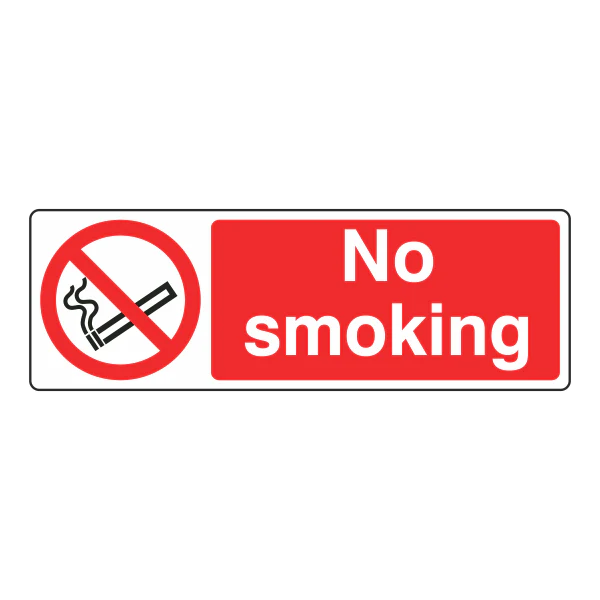 No Smoking Sign- CLEARANCE