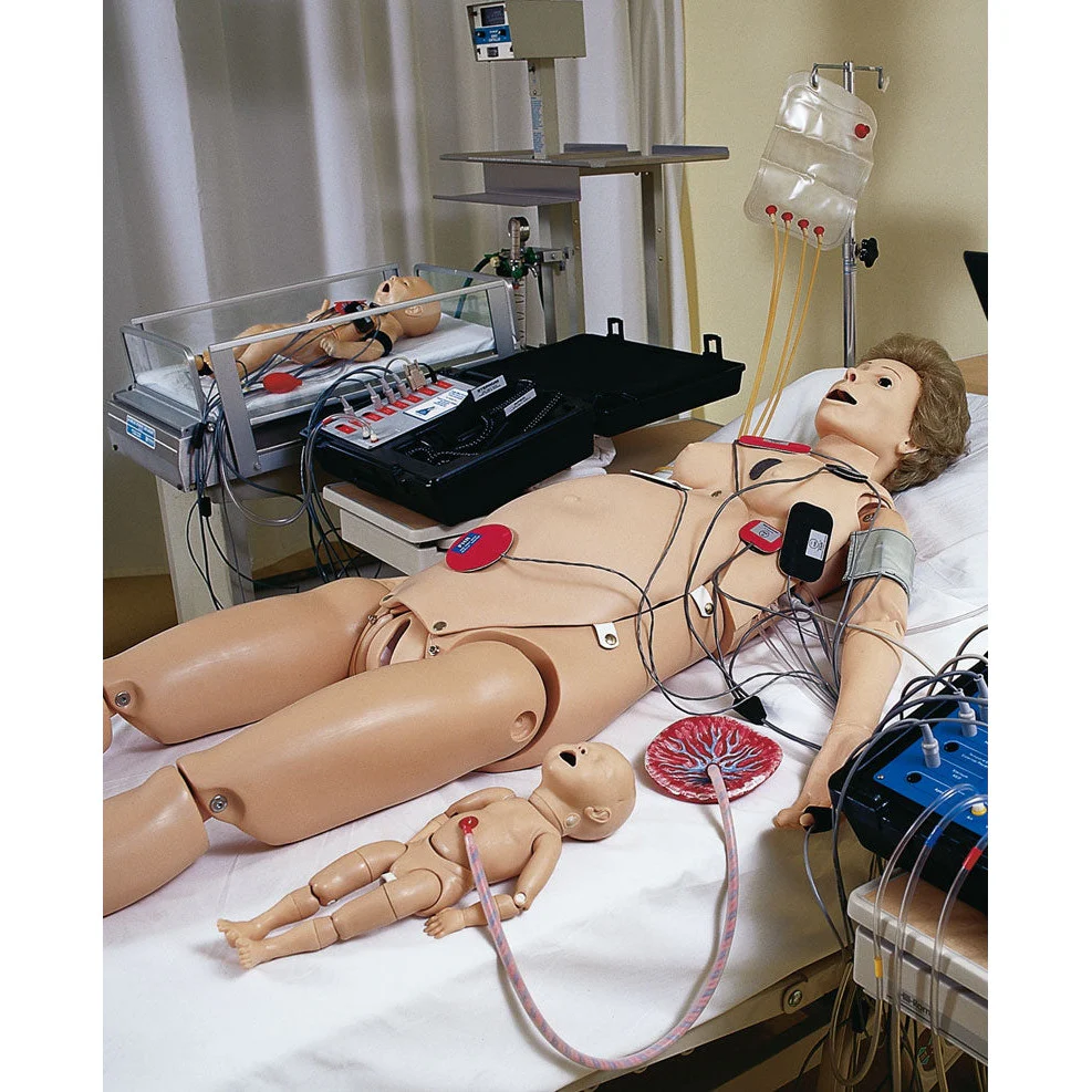 Noelle Maternal & Neonatal Birthing Simulator with PEDI Blue Neonate - Image 5