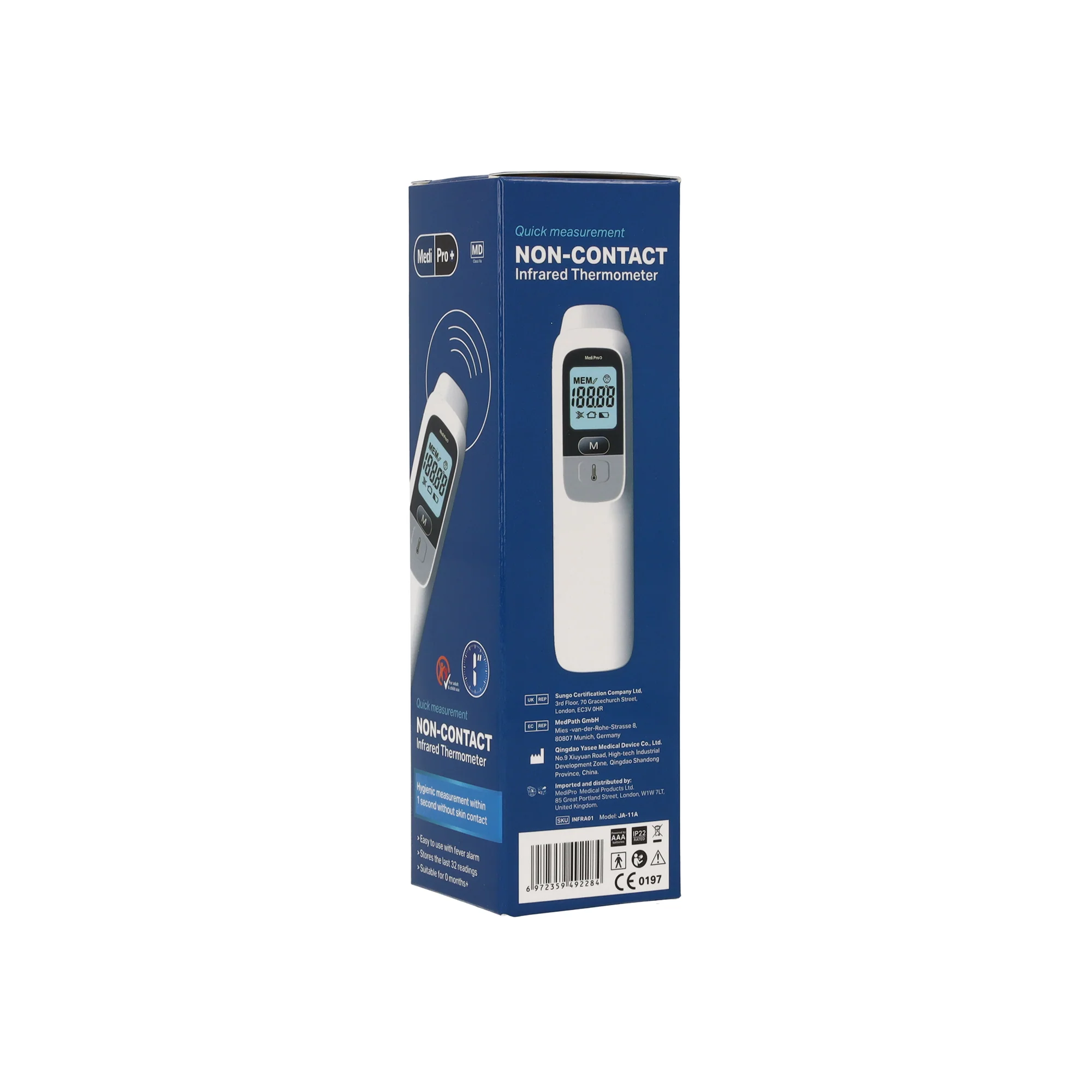 MediPro Non-Contact Forehead Infrared Digital Thermometer - Image 9